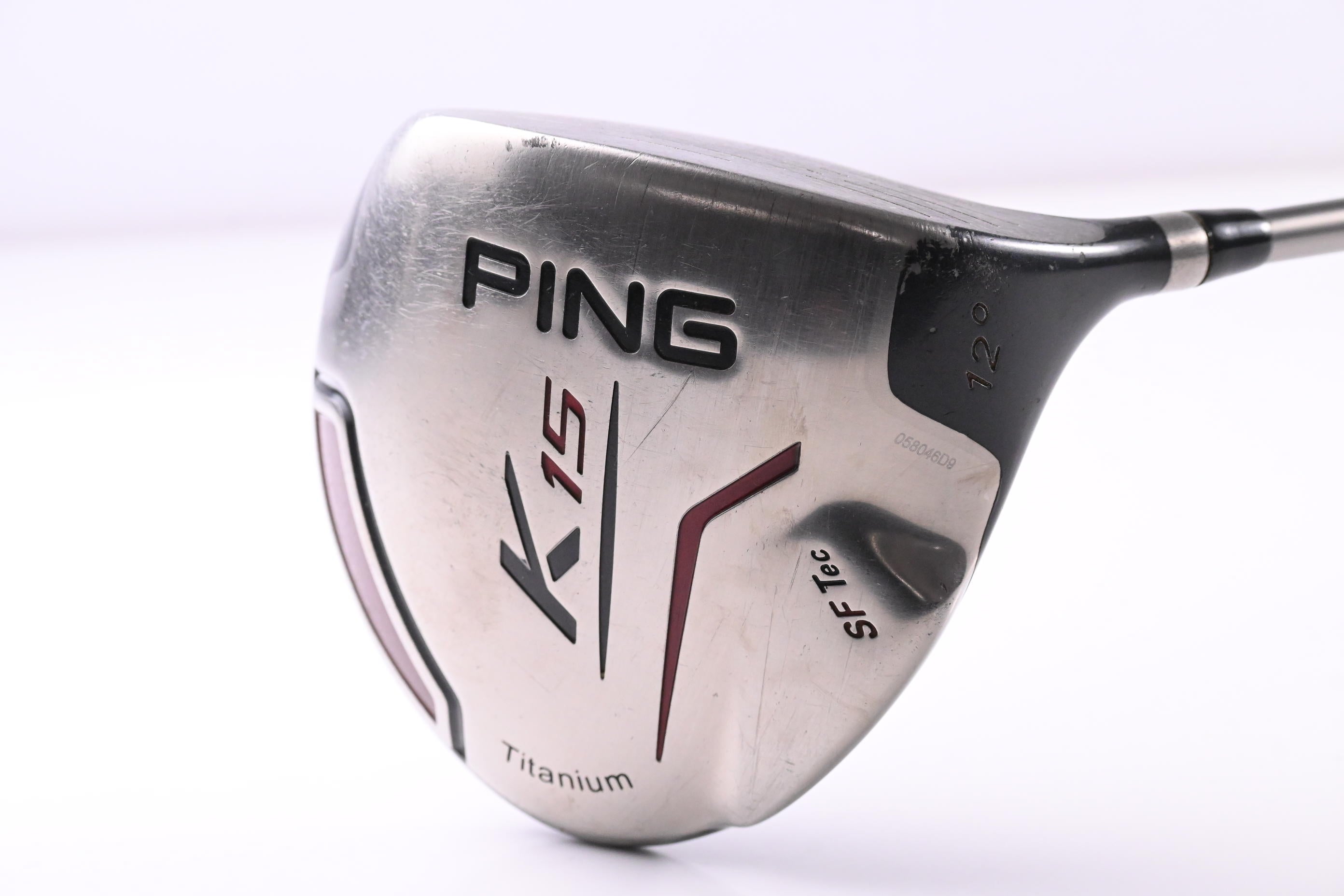Ping K15 SF Tec Driver / 12 Degree / Senior Flex Ping TFC 169 D Shaft