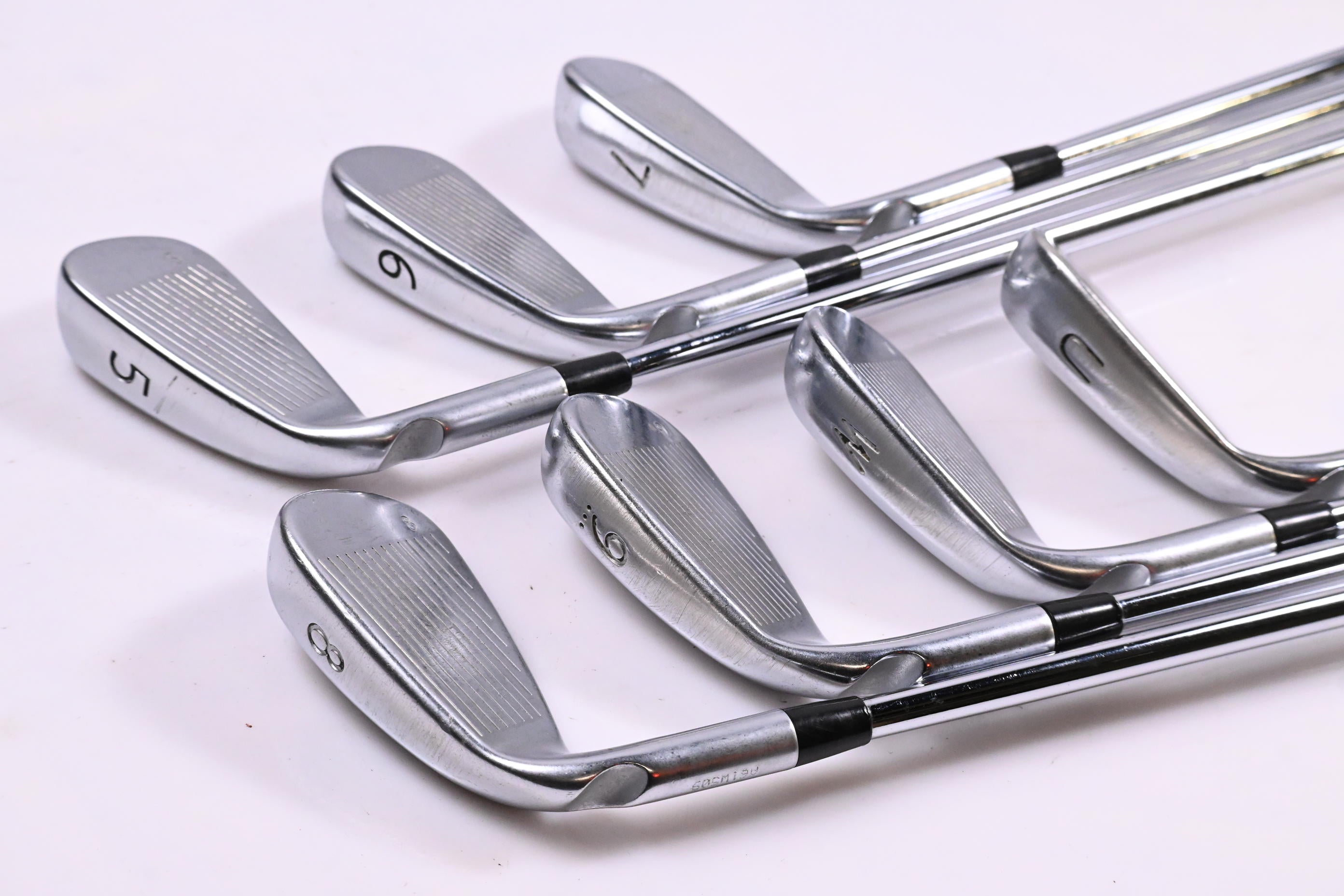 Ping G400 Irons / 5-PW+GW / Red Dot / Stiff Flex Steel Shafts