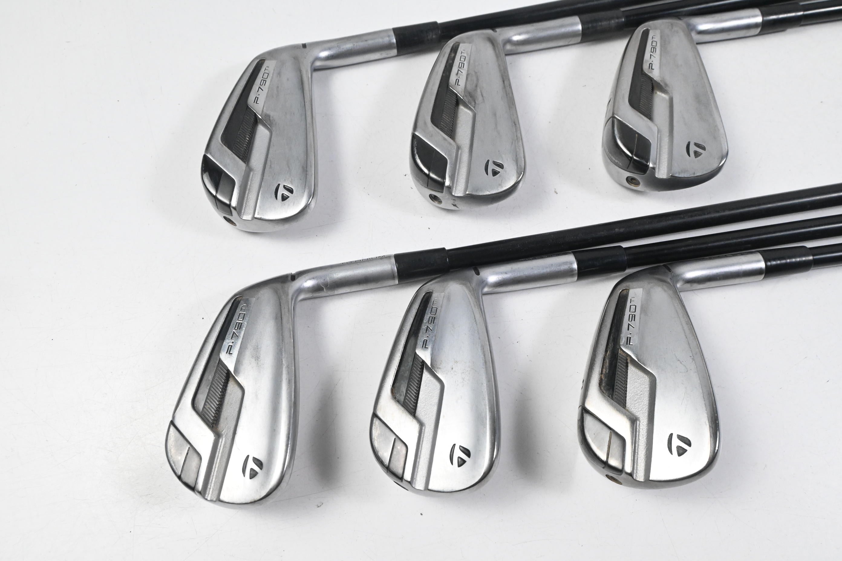 Taylormade P790 Ti Irons / 5-PW / Regular Flex MMT Black 65 Shaft
