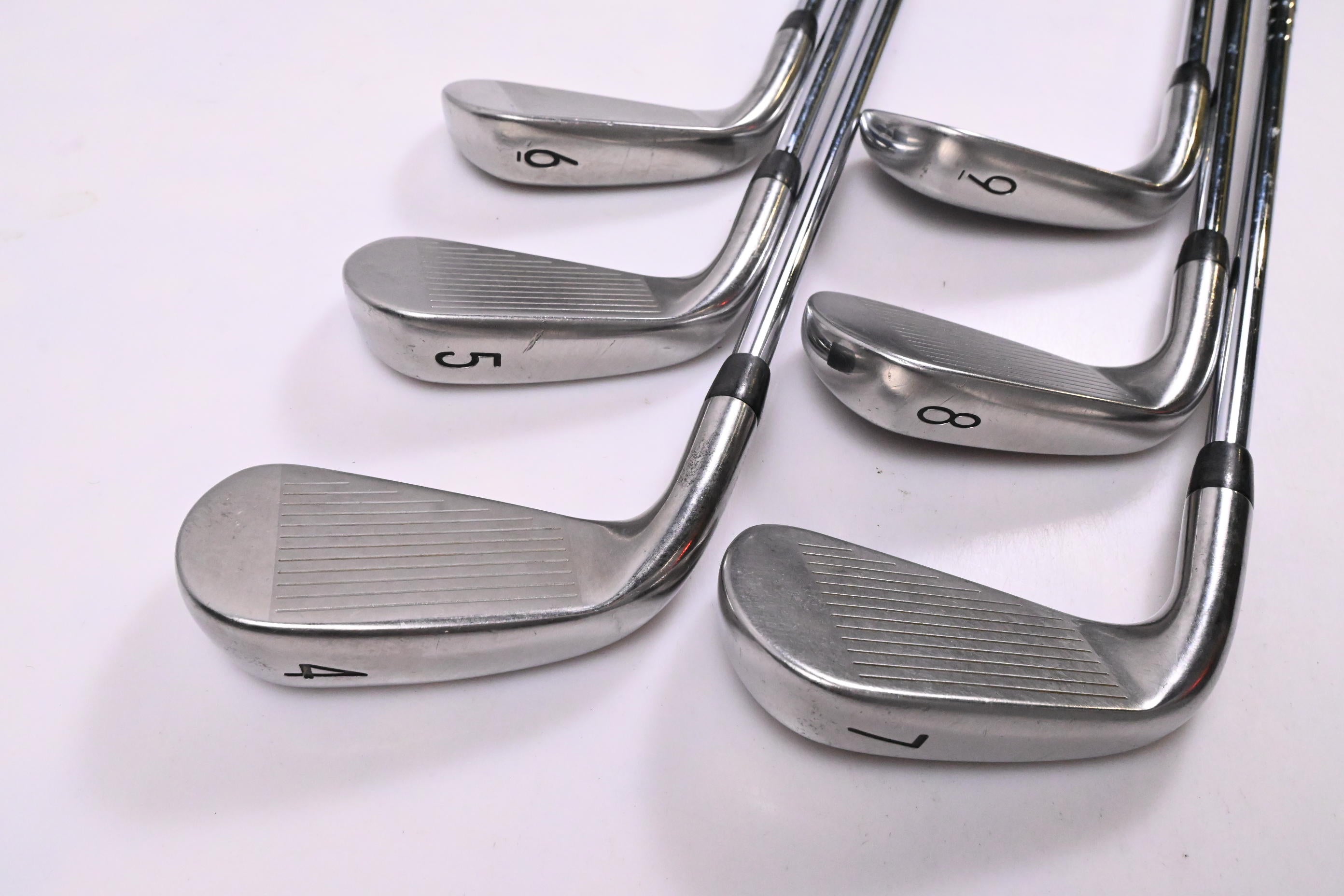 Titleist T300 2021 Irons / 4-9i / Stiff Flex AMT Black S300 Shafts