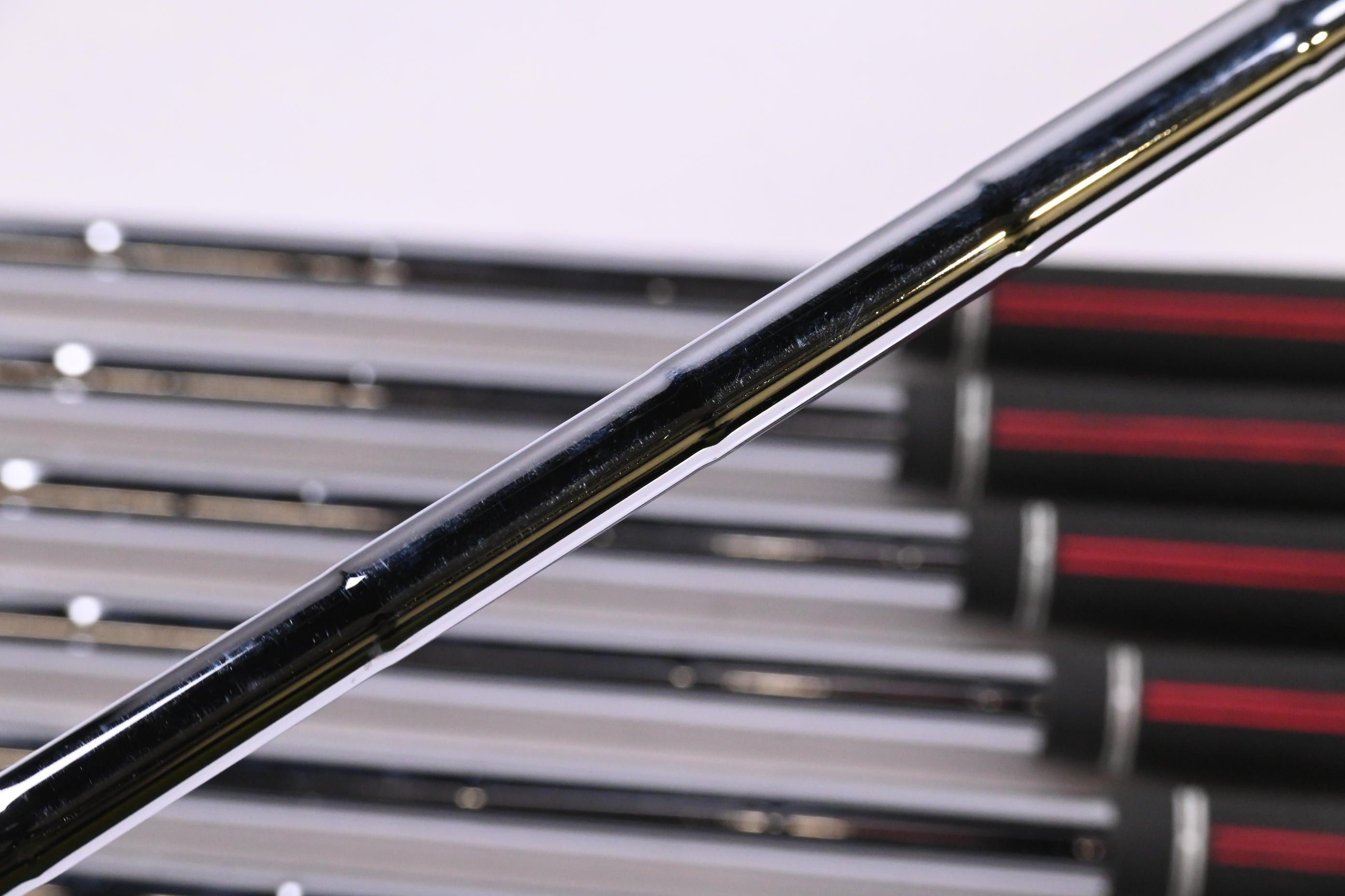 Ping G400 Irons / 5-PW+GW / Red Dot / Stiff Flex Steel Shafts