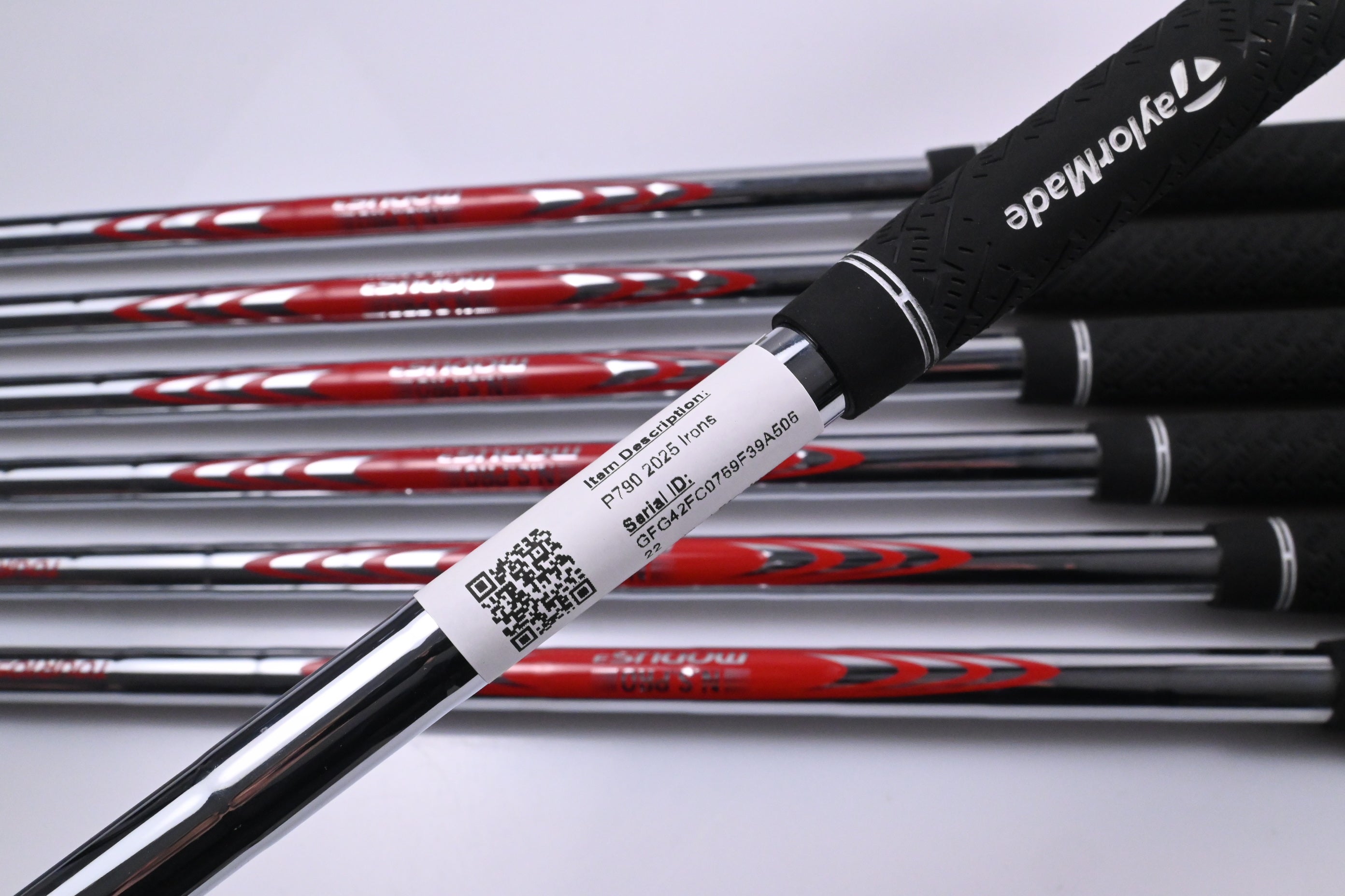 Taylormade P790 2025 Irons / 4-PW / Stiff Flex N.S.Pro Modus3 Tour 105 Shafts