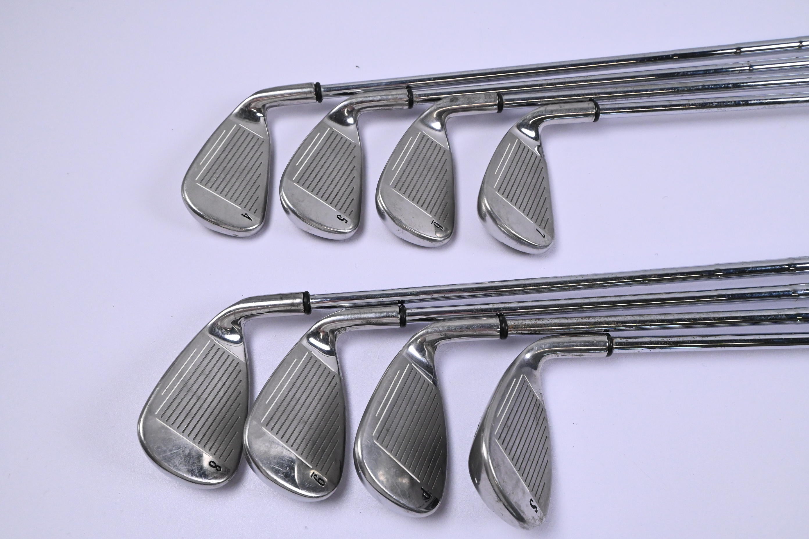 Left Hand Callaway X-22 Irons / 4-PW + SW / Uniflex Callway X-22 Shafts