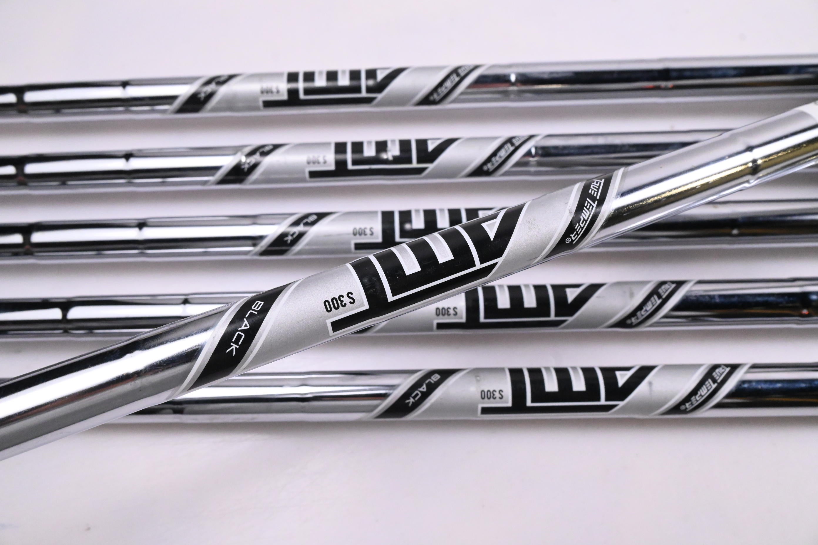 Titleist T300 2021 Irons / 4-9i / Stiff Flex AMT Black S300 Shafts