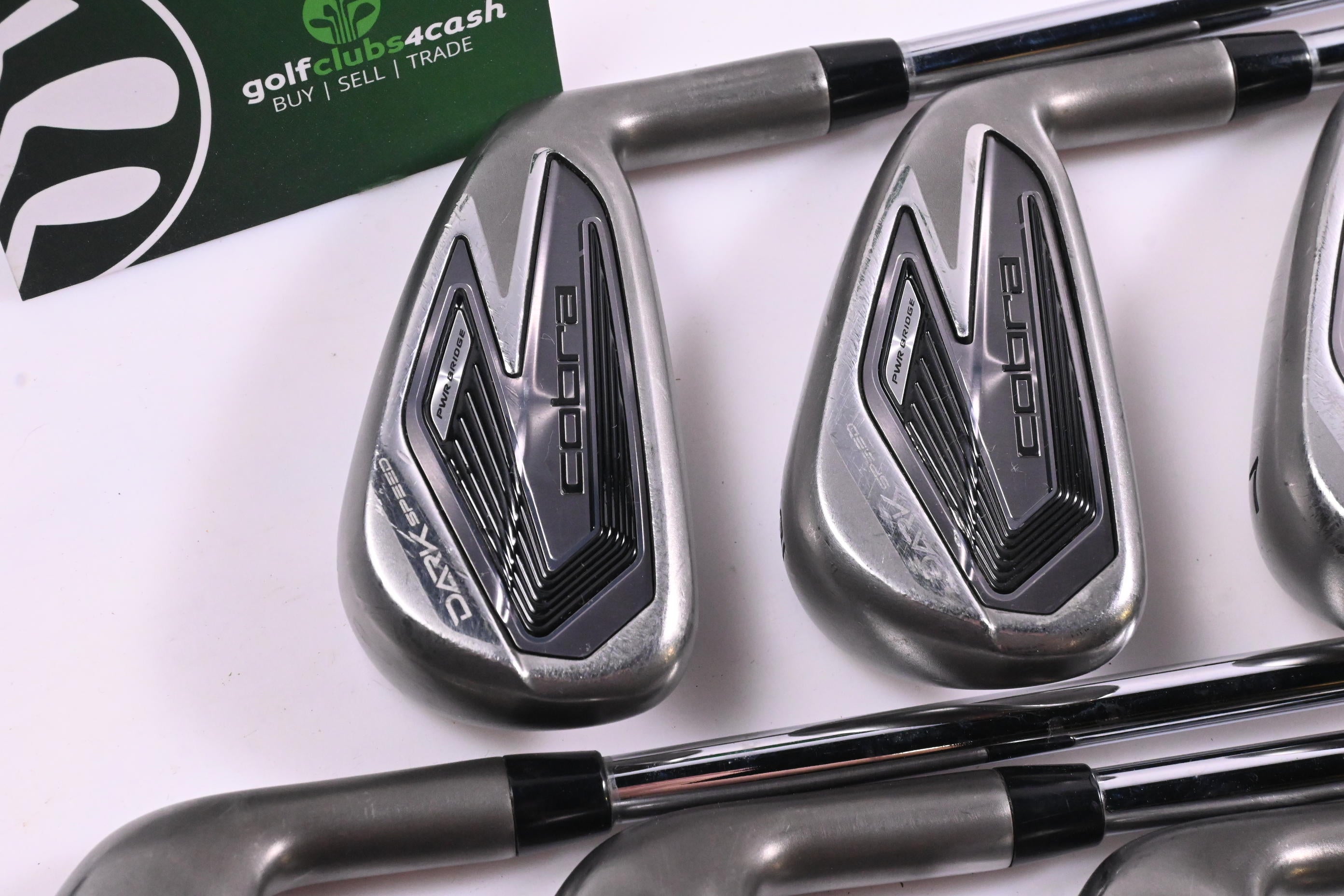 Cobra Darkspeed Irons / 5-PW+GW / Stiff Flex KBS Tour Lite Shafts