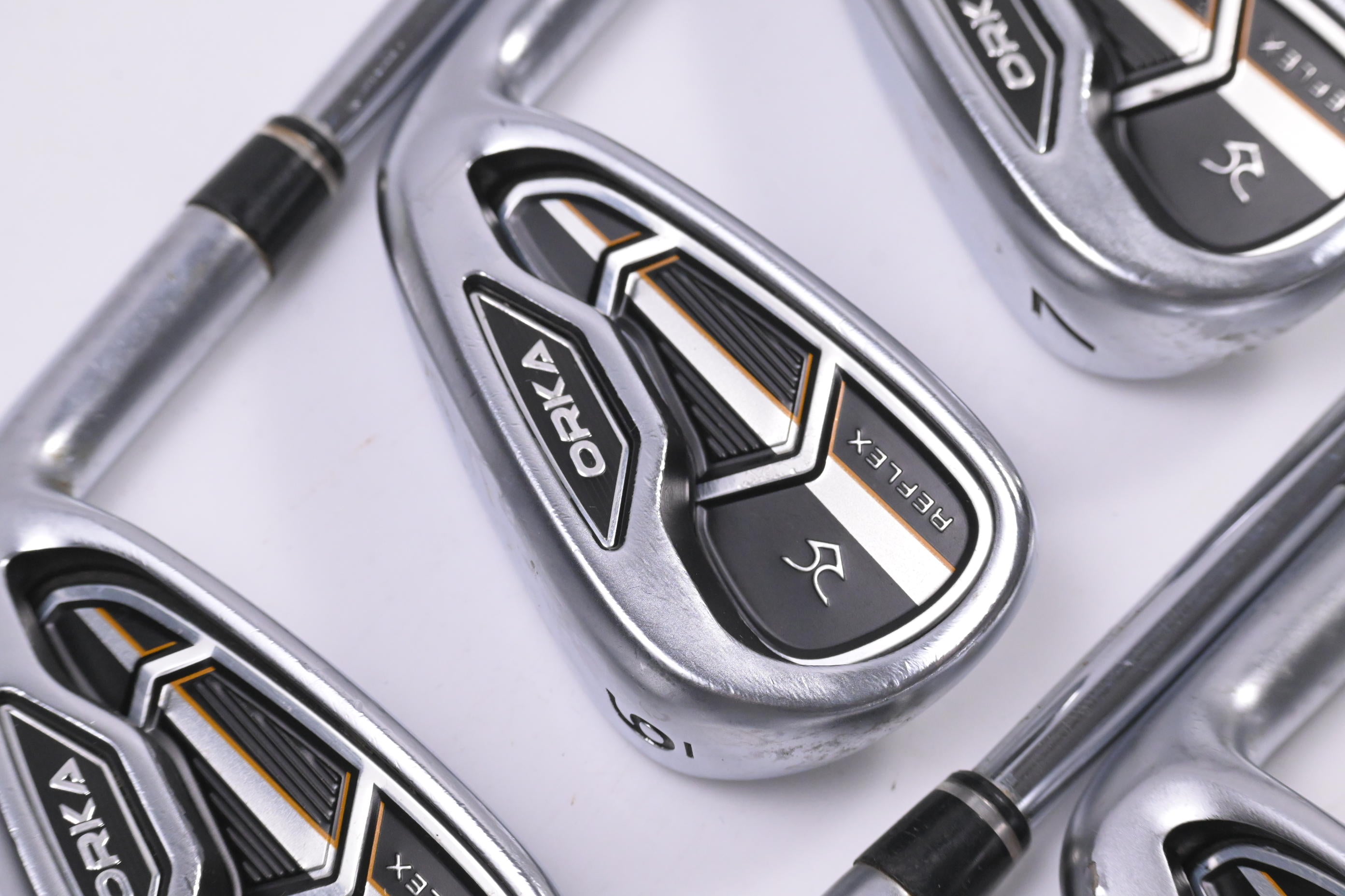 Orka Reflex Irons / 5-PW / Stiff Flex NH9 Pro Steel Shafts
