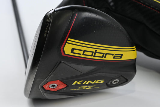 Left Hand Cobra King Speedzone Driver / 10.5 Degree / Stiff Flex HZRDUS Smoke 60