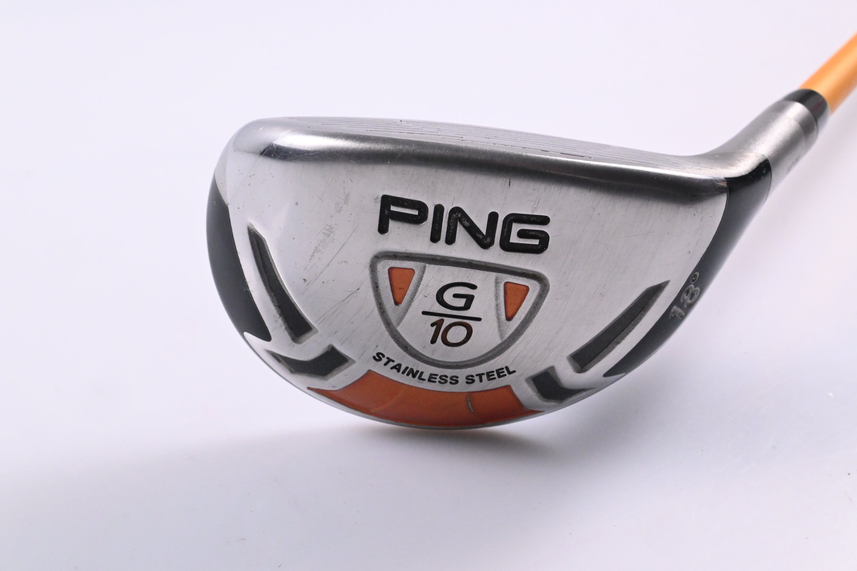 Ping G10 #2 Hybrid / 18 Degree / Regular Flex UST Mamiya Pro Force V2 Yellow 84