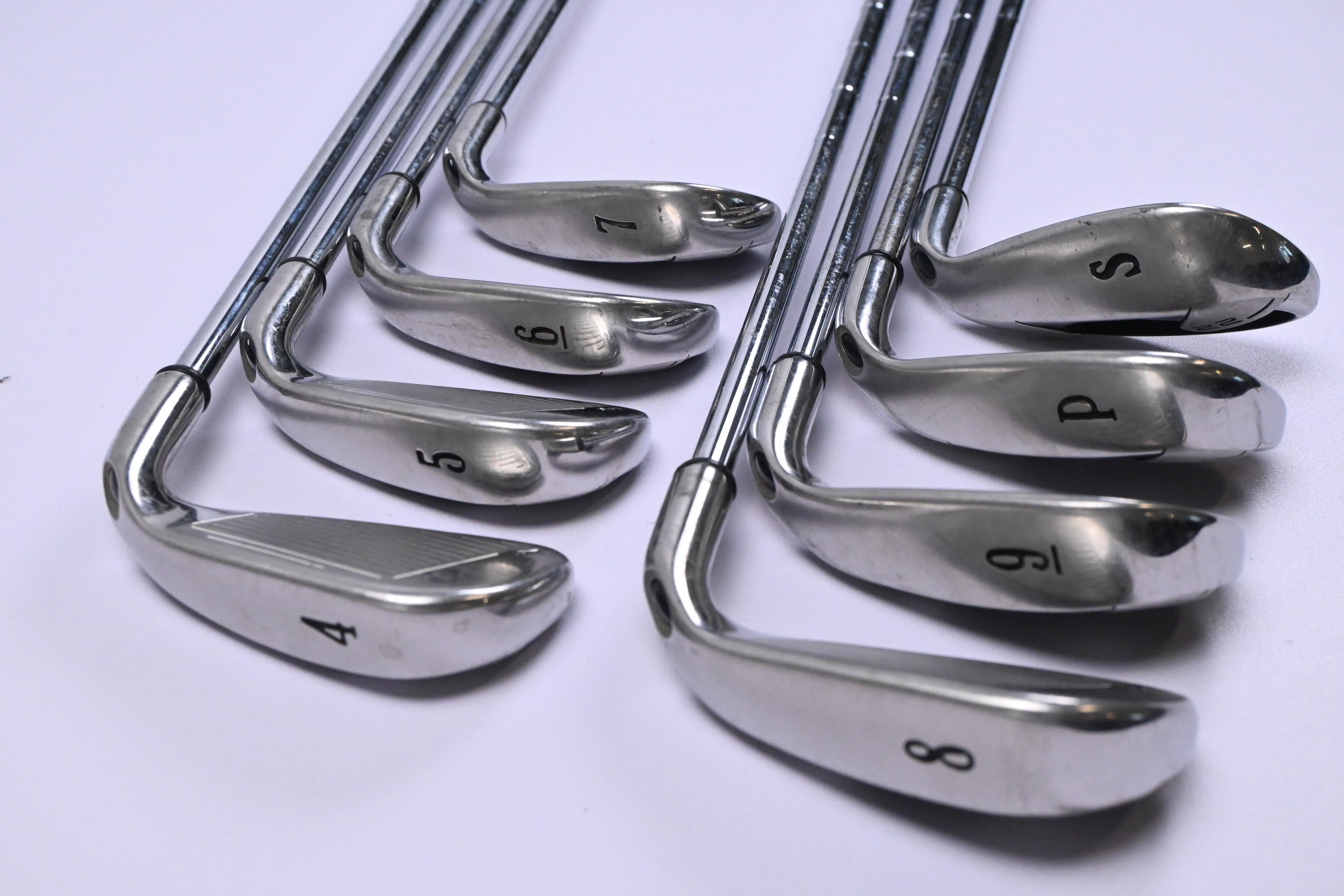 Left Hand Callaway X-22 Irons / 4-PW + SW / Uniflex Callway X-22 Shafts