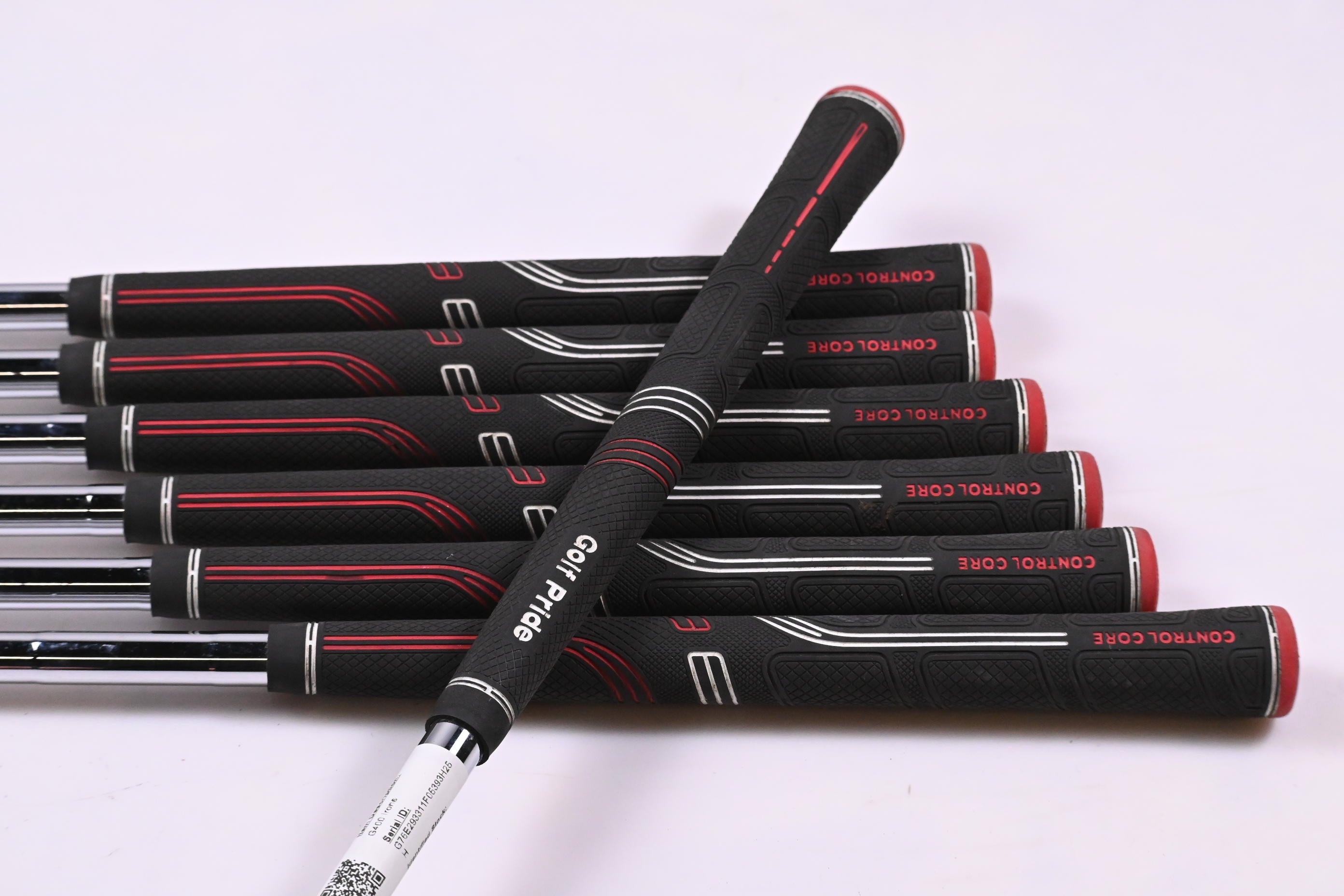 Ping G400 Irons / 5-PW+GW / Red Dot / Stiff Flex Steel Shafts