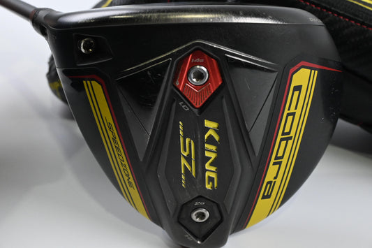 Left Hand Cobra King Speedzone Driver / 10.5 Degree / Stiff Flex HZRDUS Smoke 60