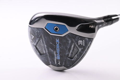 Callaway Paradym Ai Smoke Max #3 Wood / 15 Degree / Senior Flex Aldila Ascent