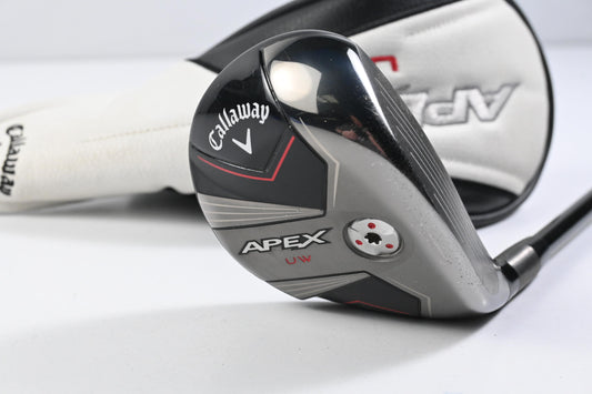 Callaway Apex UW 24 #3 Hybrid / 19 Degree / Regular Flex MMT Black 70 Shaft