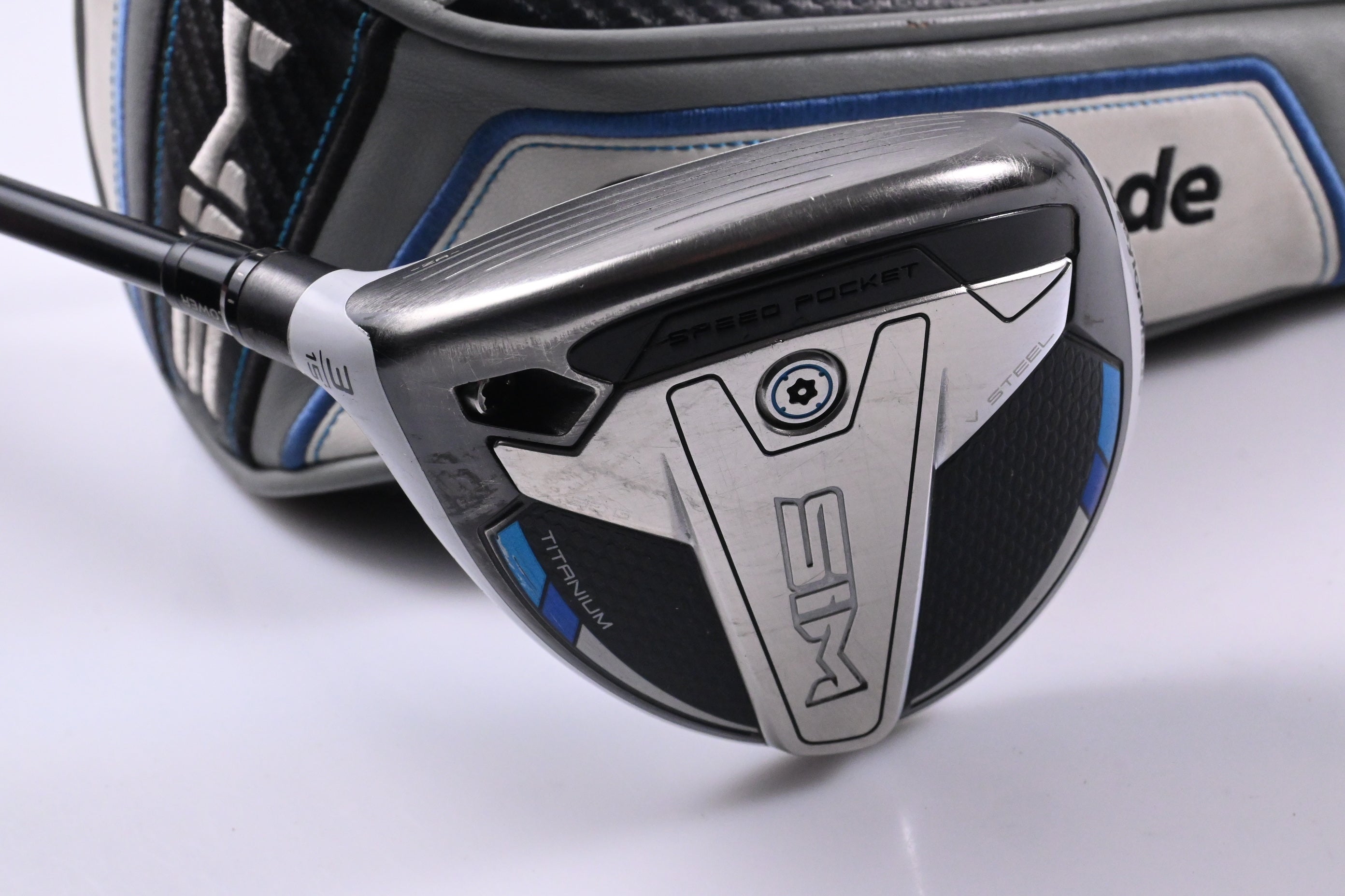 Left Hand Taylormade SIM Ti #3 Wood / 15 Degree / Regular Flex Diamana Ltd 65