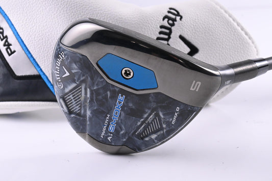 Callaway Paradym Ai Smoke Max D #5 Wood / 18 Degree / Regular Flex Tensei AV