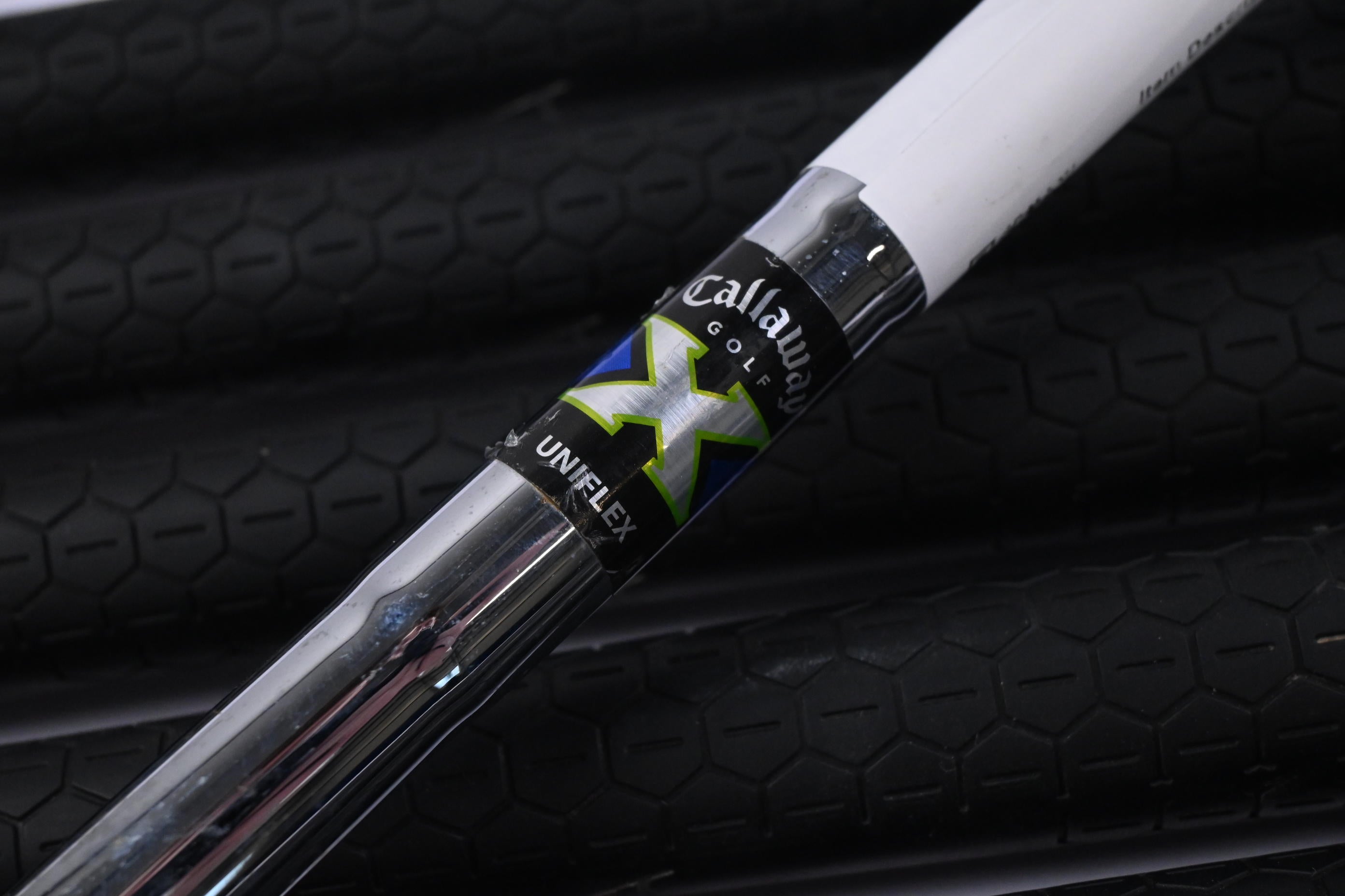 Left Hand Callaway X-22 Irons / 4-PW + SW / Uniflex Callway X-22 Shafts