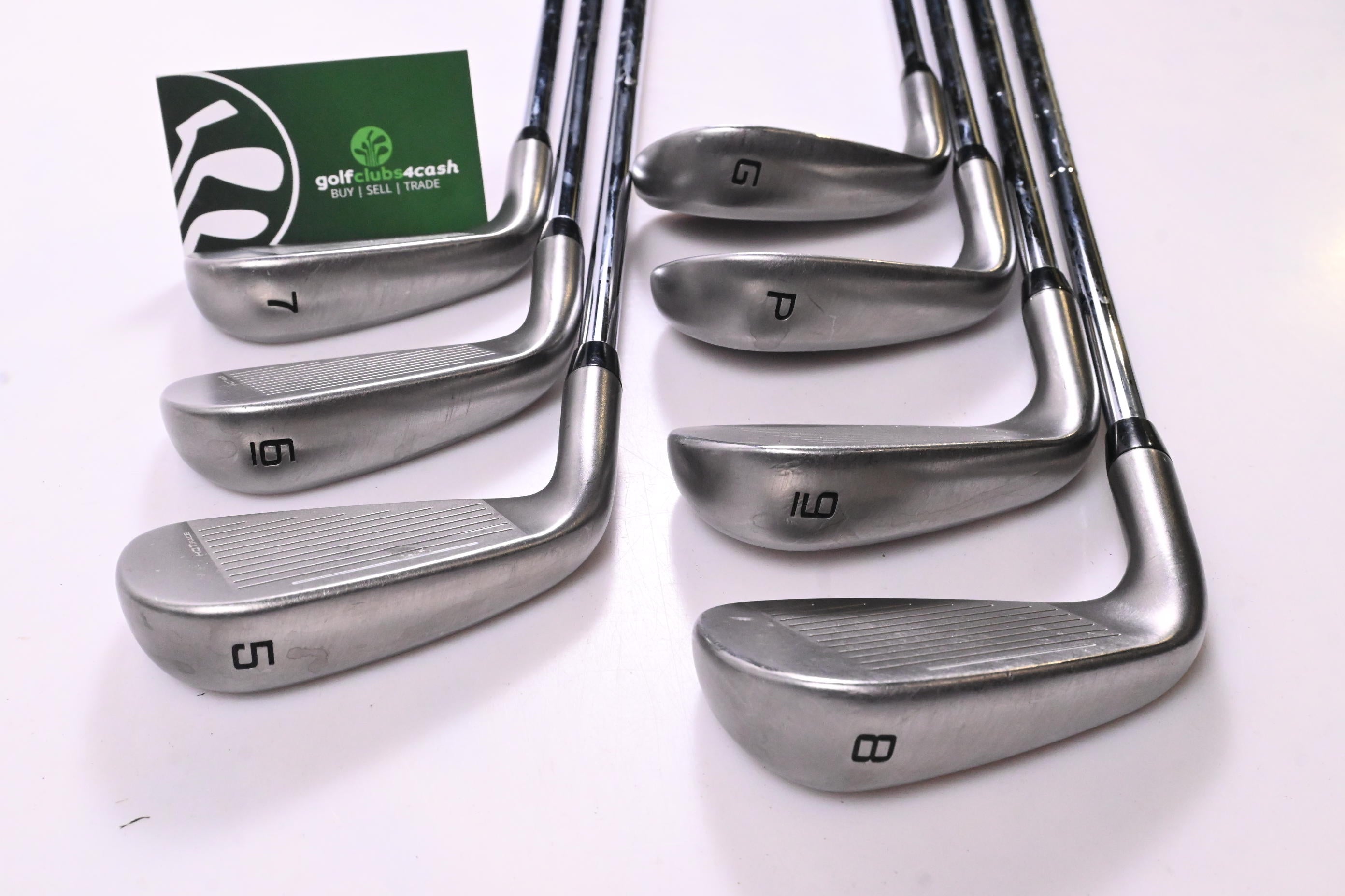 Cobra Darkspeed Irons / 5-PW+GW / Stiff Flex KBS Tour Lite Shafts