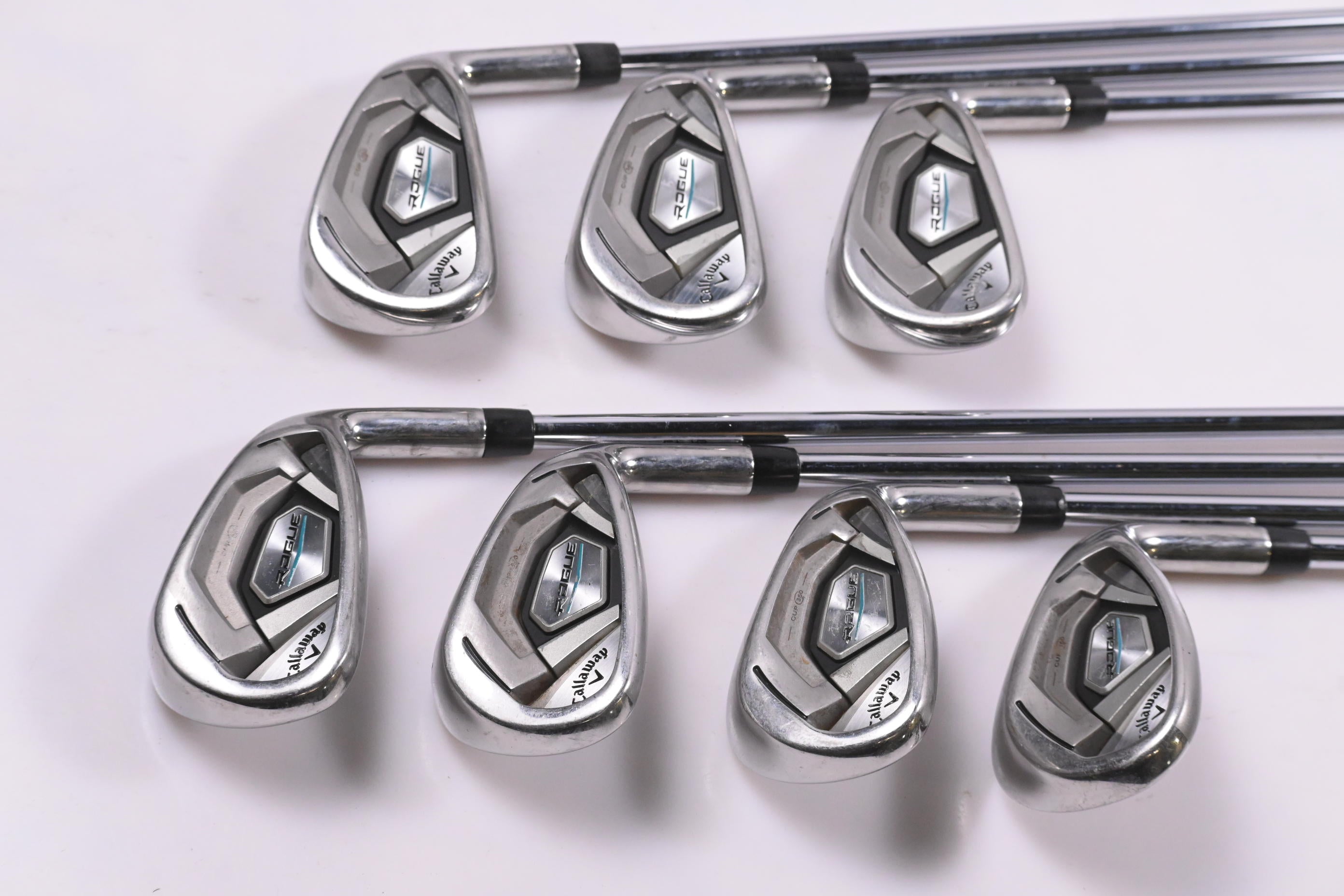 Callaway Rogue Irons / 5-PW+SW / Regular Flex XP 95 R300 Shafts