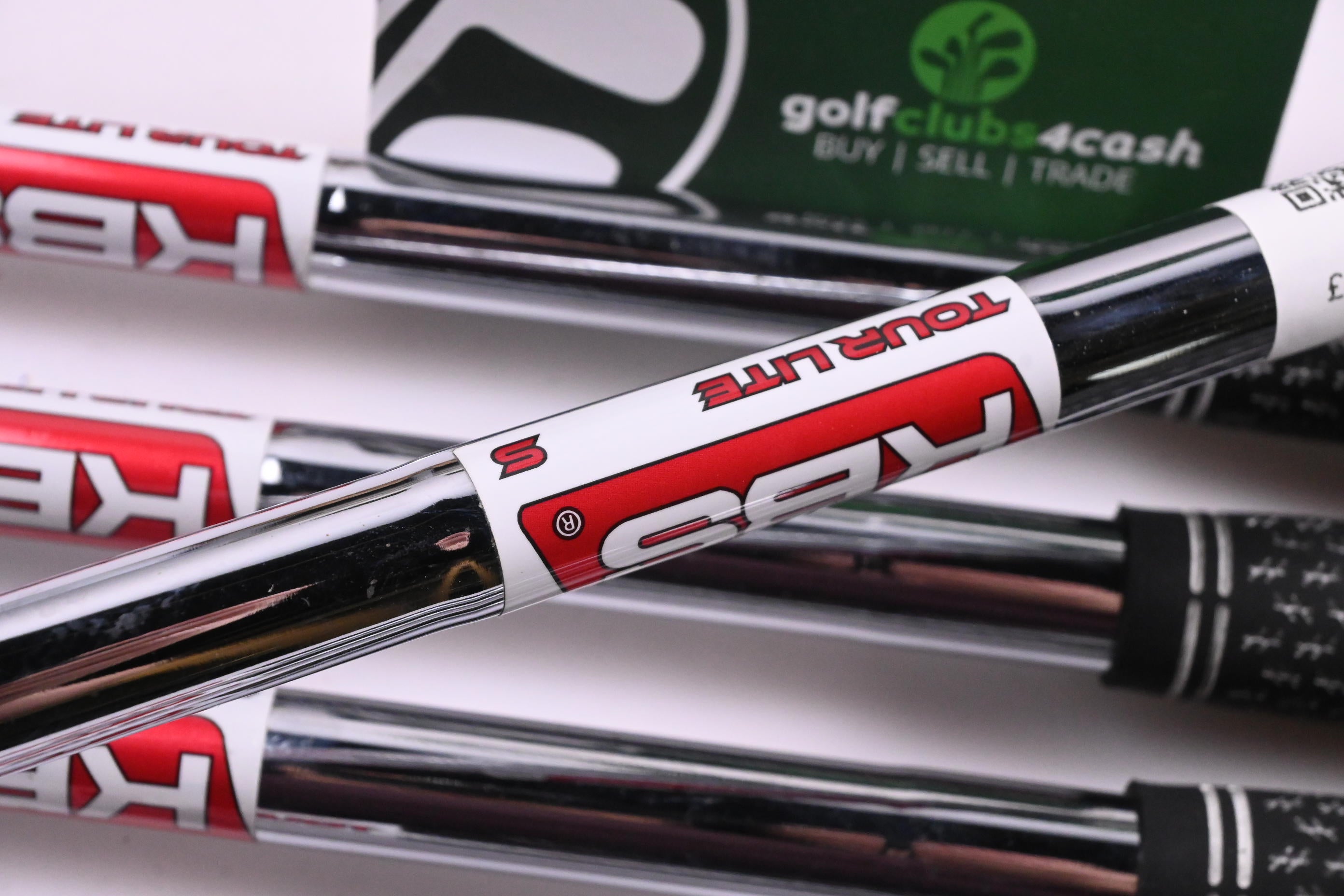 Cobra Darkspeed Irons / 5-PW+GW / Stiff Flex KBS Tour Lite Shafts