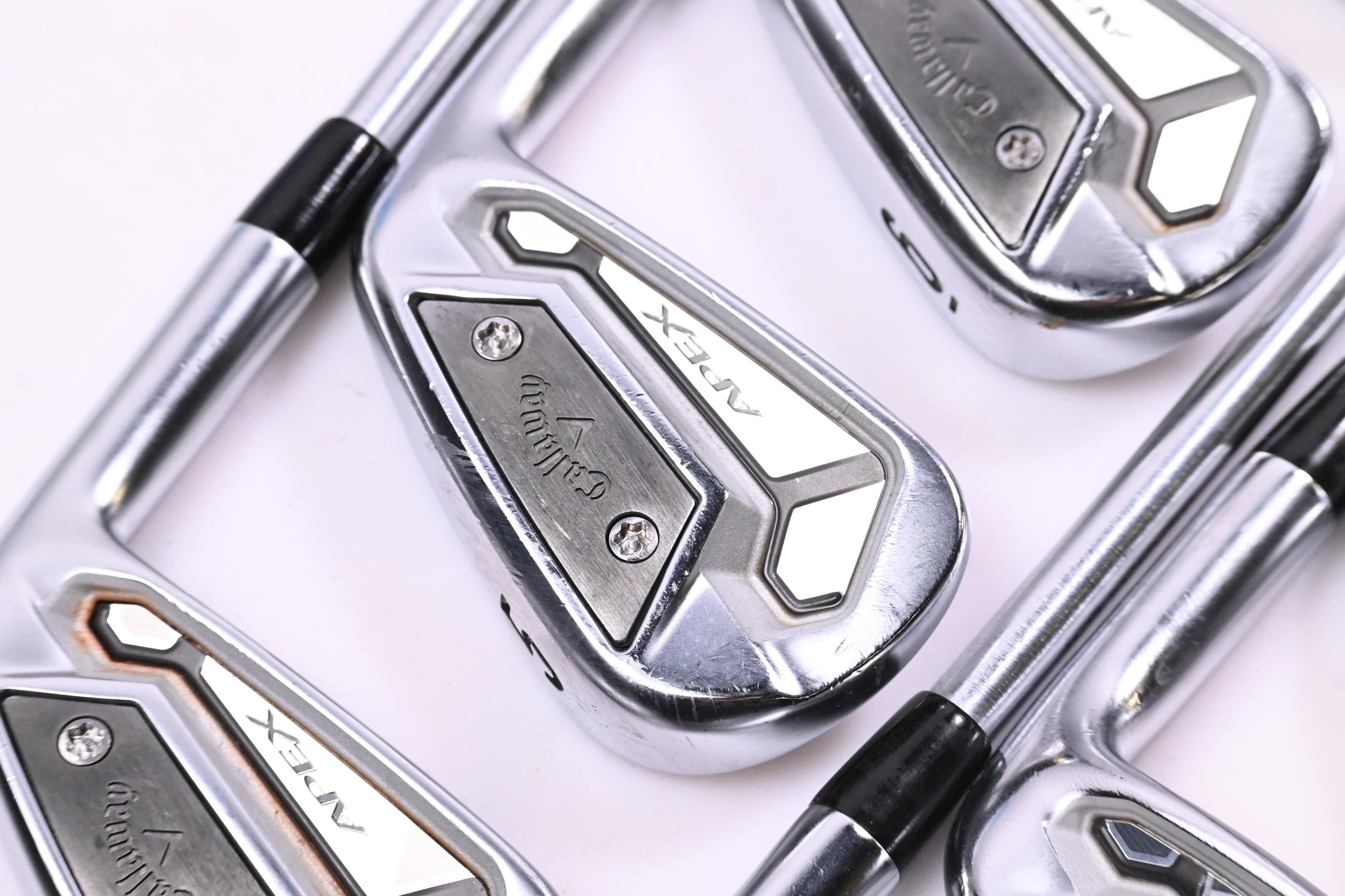 Callaway Apex TCB Irons / 4-PW+GW / Stiff Flex Project X IO 110 Shafts