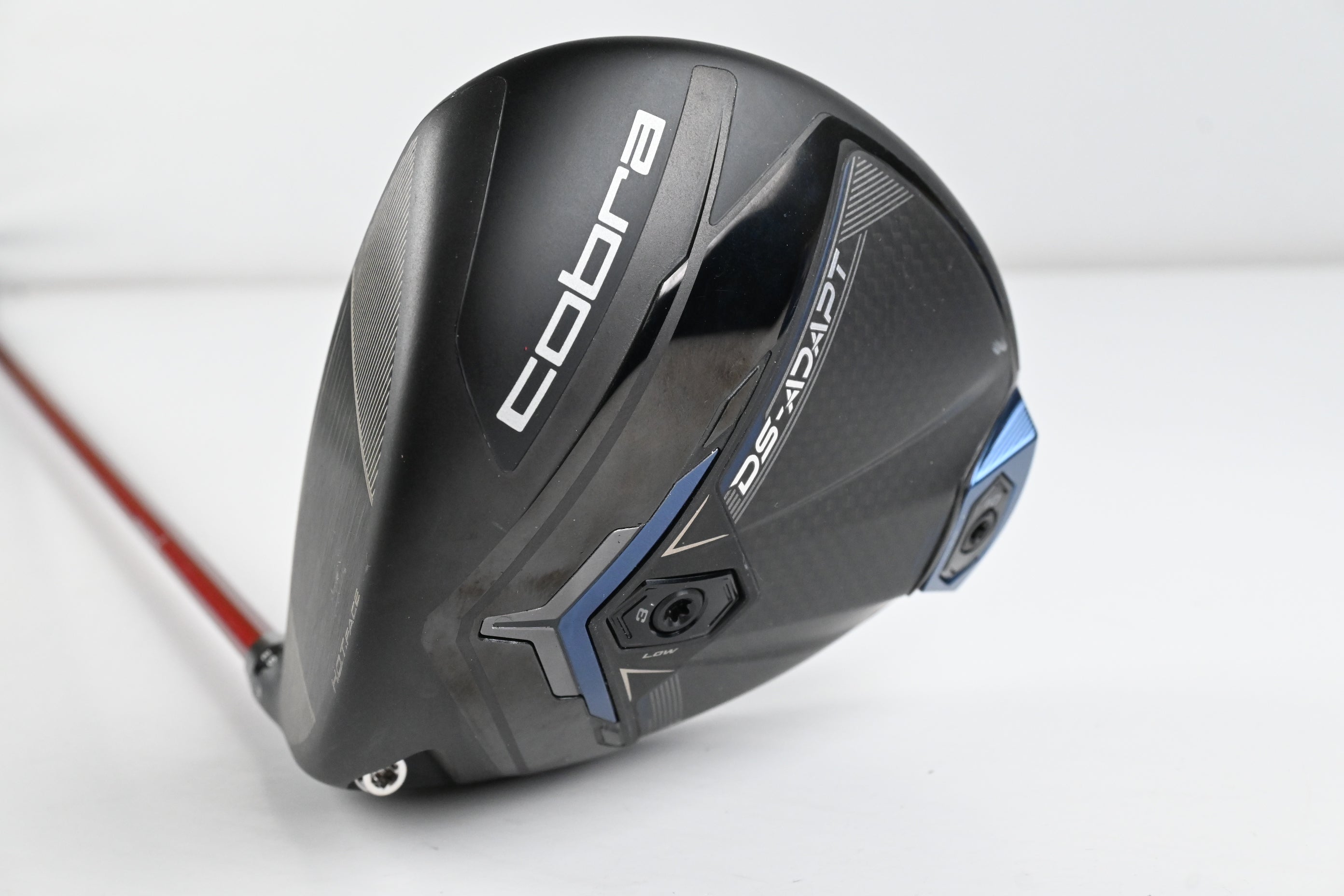 Left Hand Cobra DS-Adapt X Driver / 9 Degree / Senior Flex Denali Red 50