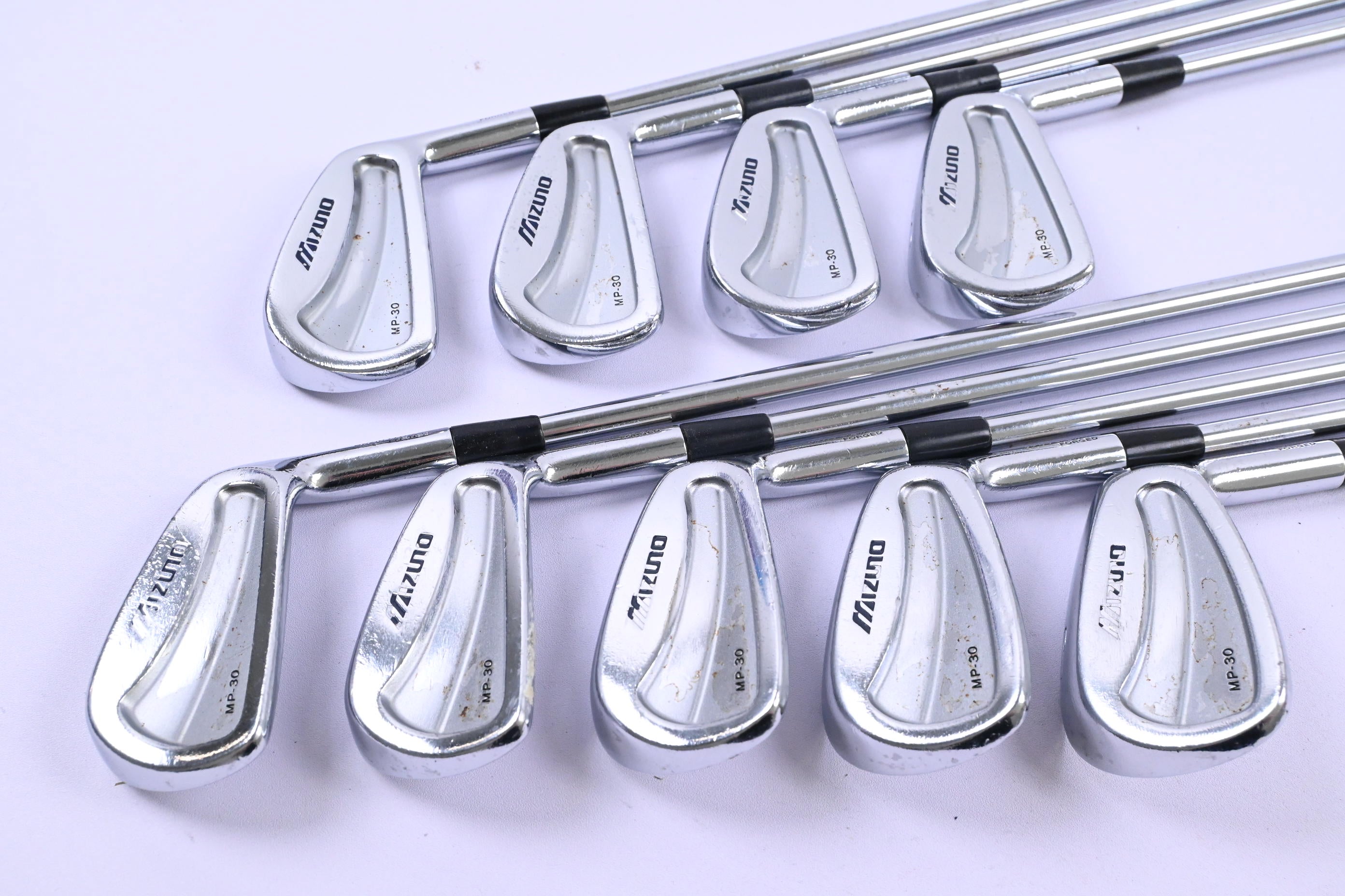 Mizuno MP-30 Irons / 2-PW / Regular Flex Dynamic Gold R300 Shafts