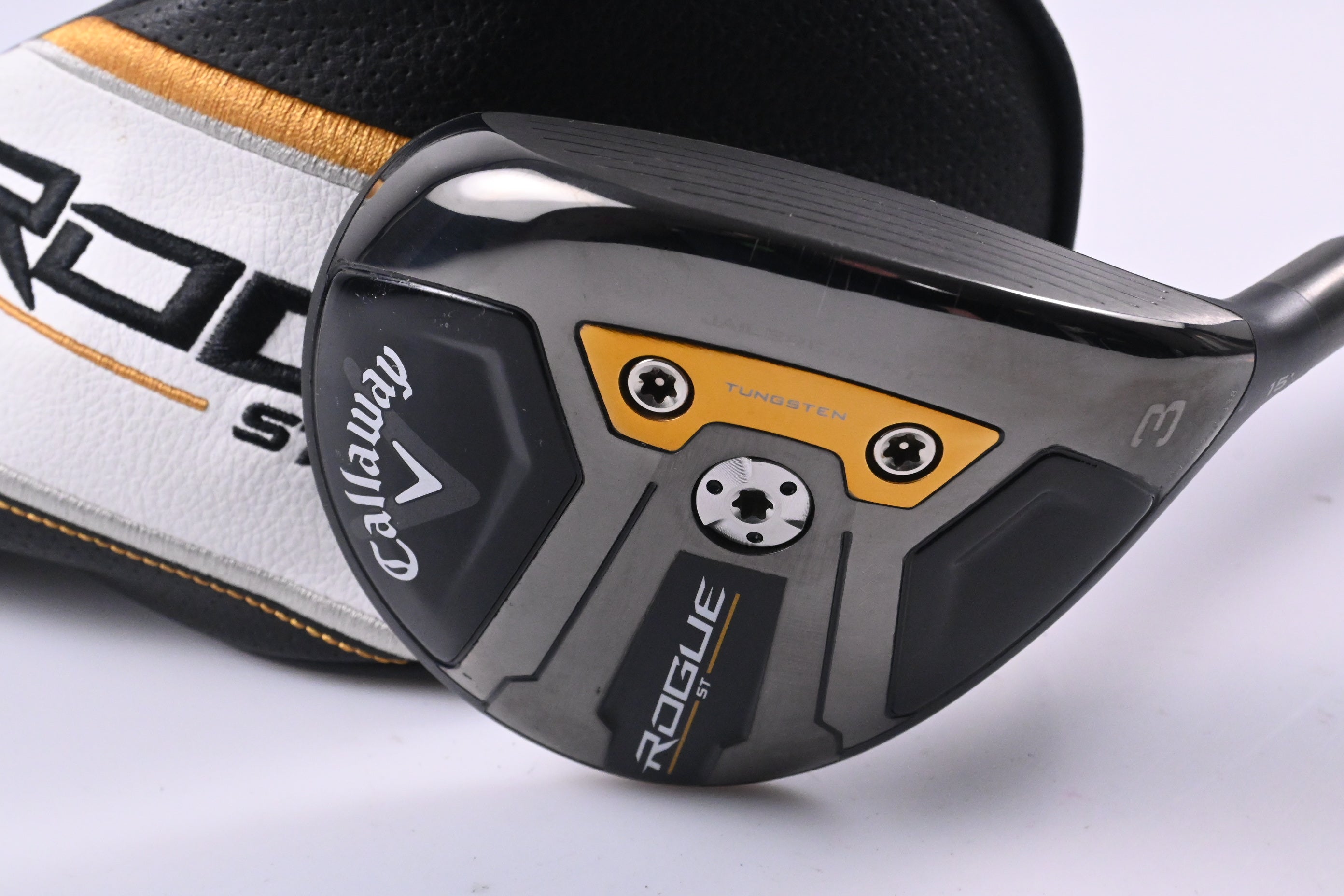 Tour Issue Callaway Rogue ST Triple Diamond #3 Wood / 15 Degree / X-Flex