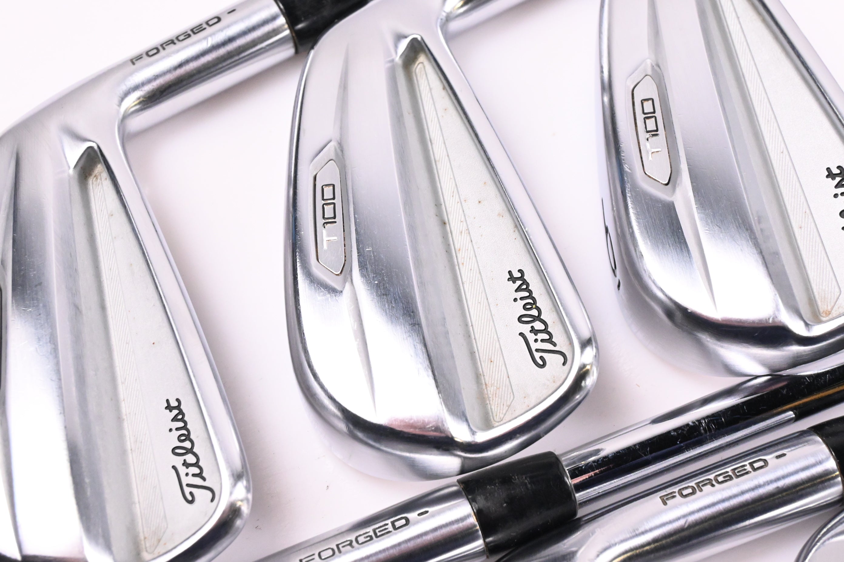 Titleist T100 2021 Irons / 4-9i / Stiff Flex Project X Precision Shafts