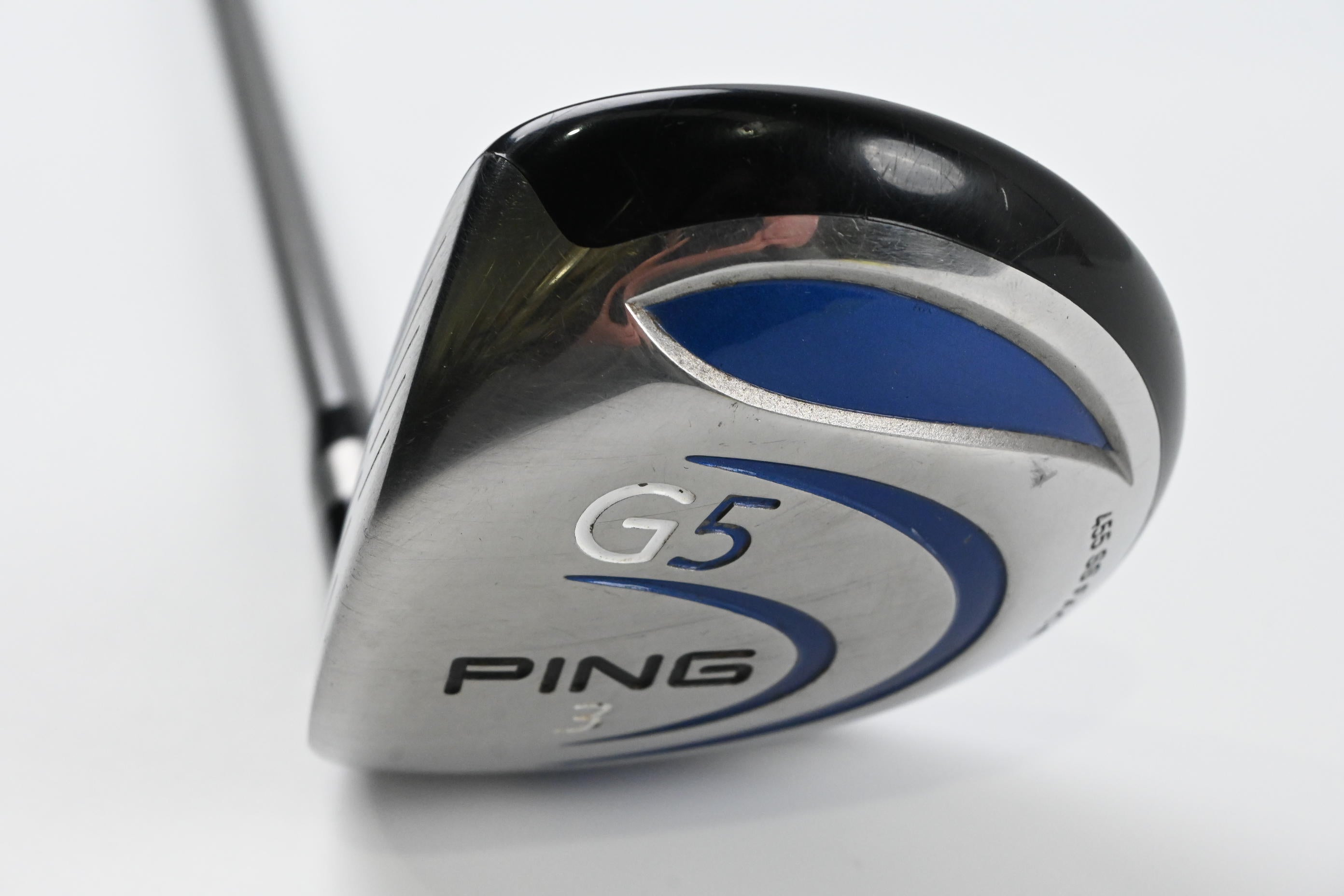 Left Hand Ping G5 #3 Wood / 15 Degree / Stiff Flex Ping TFC 100 F