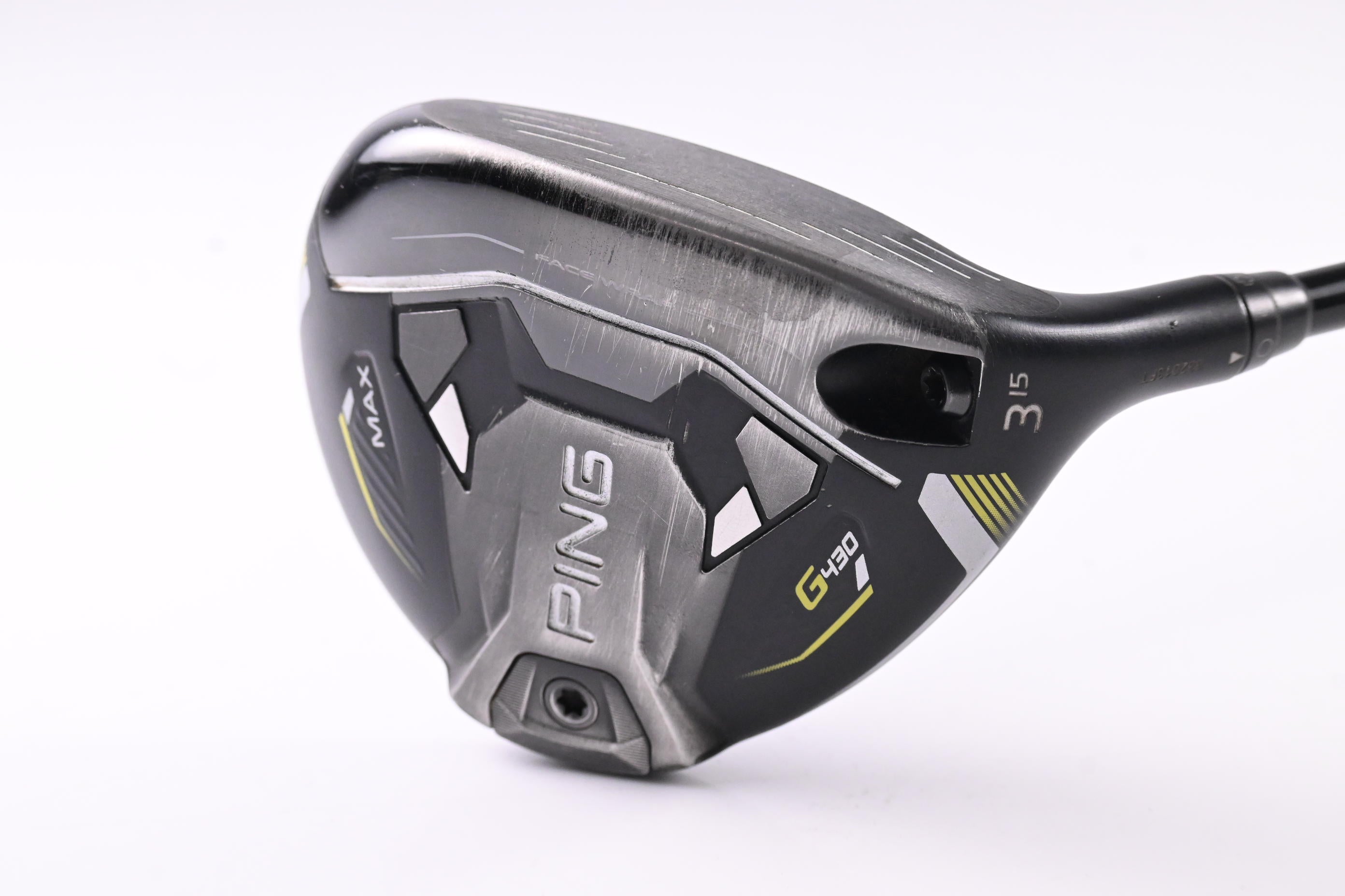 Ping G430 Max #3 Wood / 15 Degree / Stiff Flex HZRDUS Smoke RDX Red 70 Shaft