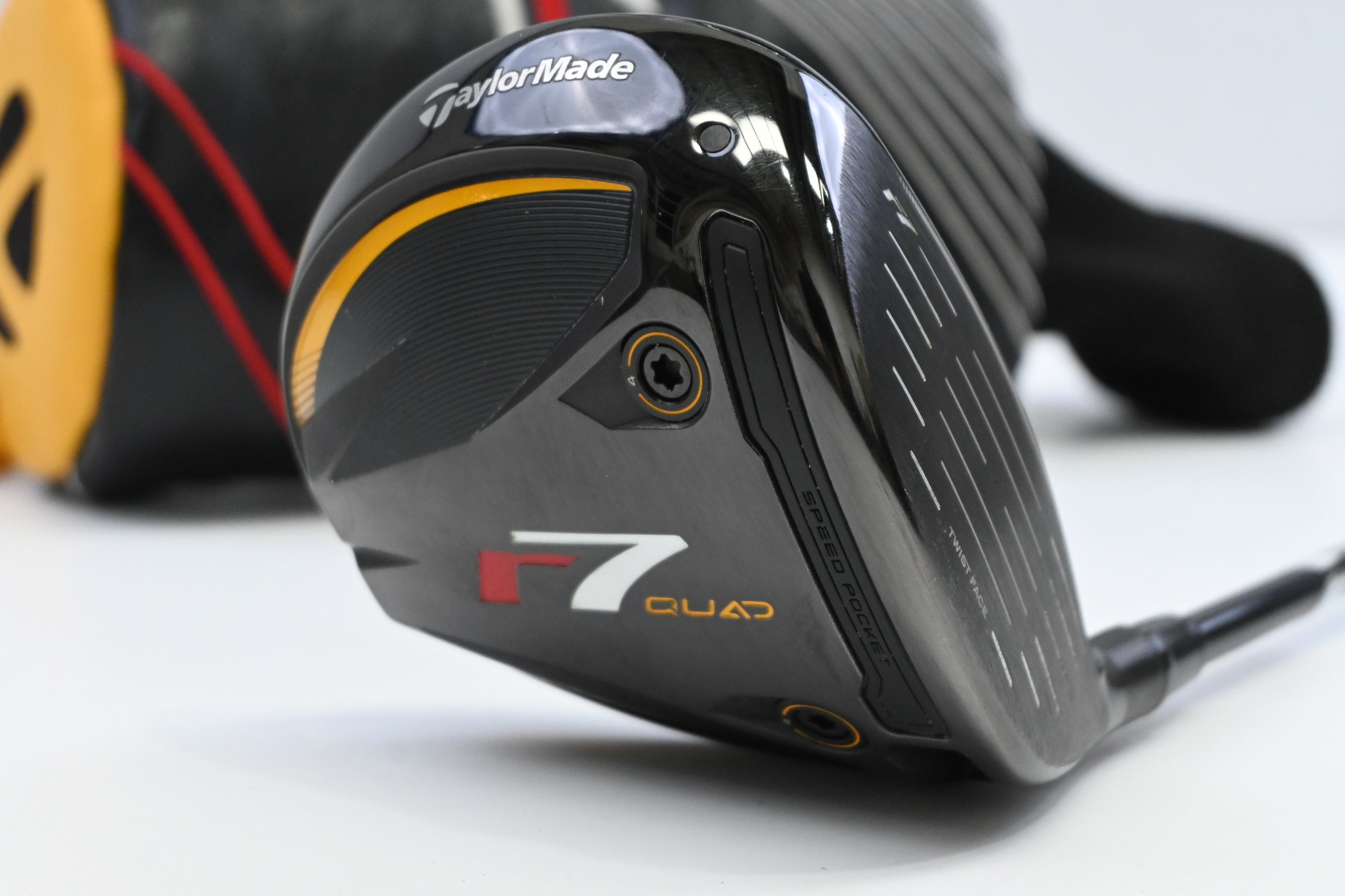 Taylormade R7 Quad Mini Driver / 13.5 Degree / Stiff Flex Fujikura Speeder MD 6