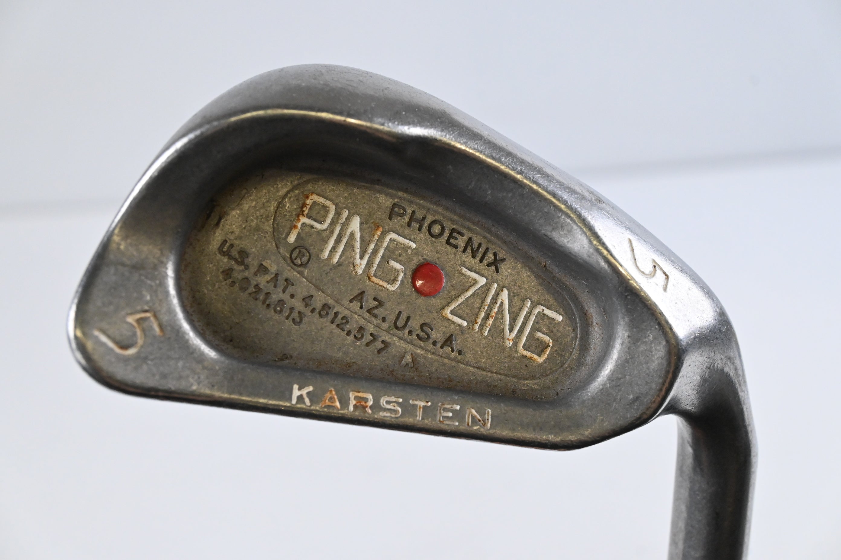 Ping Zing 2 #5 Iron / 27 Degree / Red Dot / Stiff Flex Ping Karsten KT-M Shaft