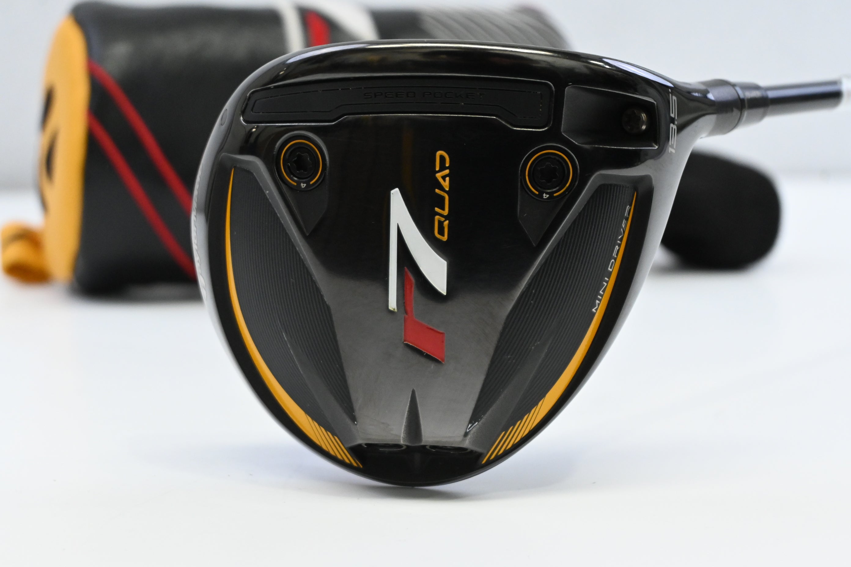 Taylormade R7 Quad Mini Driver / 13.5 Degree / Stiff Flex Fujikura Speeder MD 6