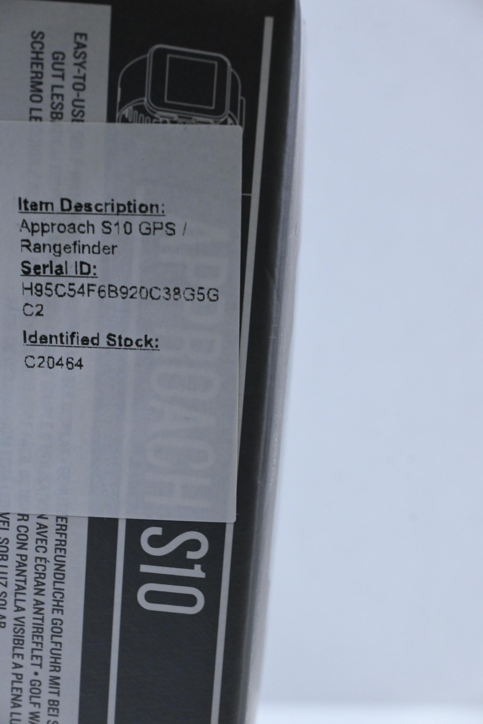 Garmin Approach S10 / GPS Watch