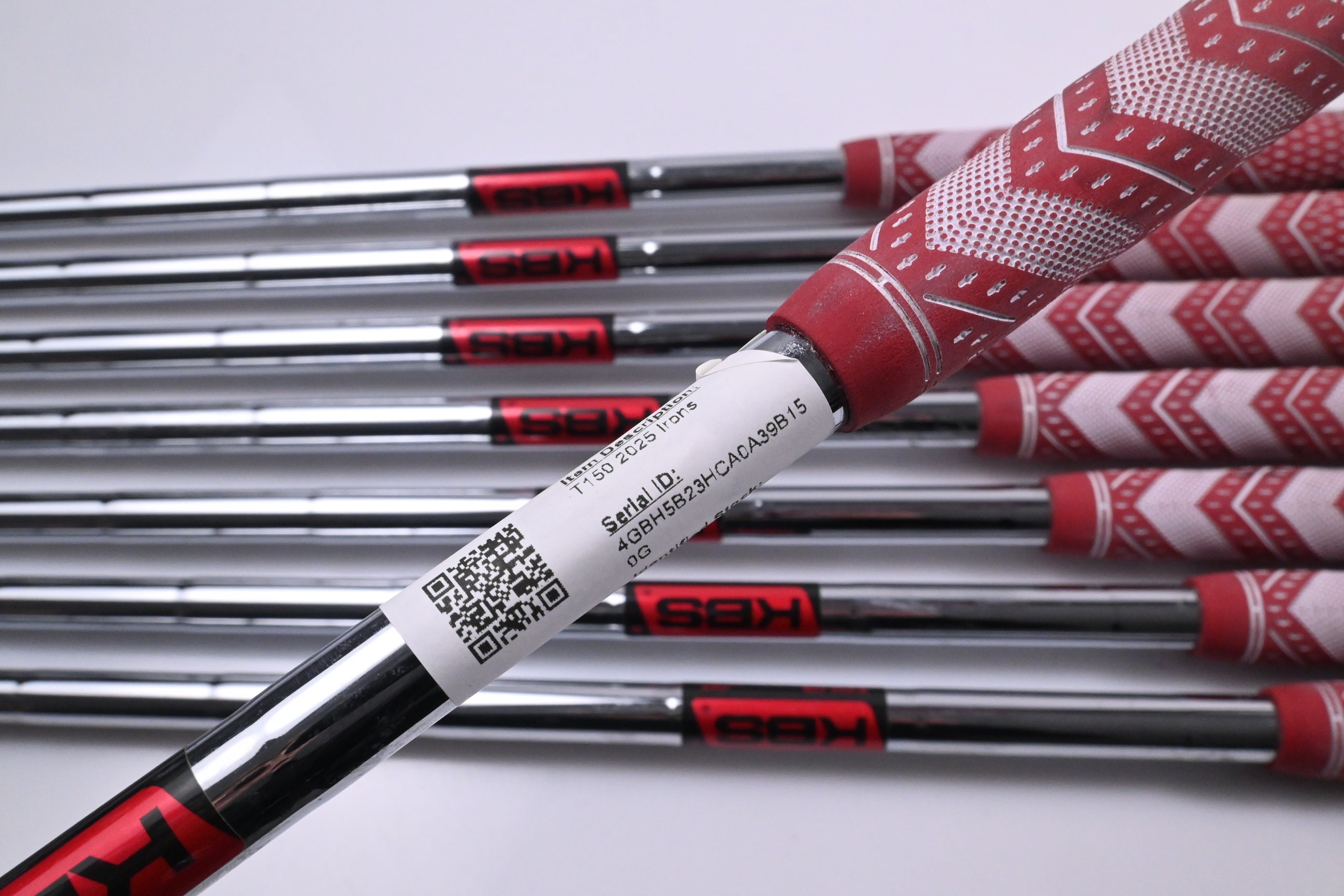 Titleist T150 2025 Irons / 4-PW+48° / Stiff Flex KBS Tour Steel Shafts