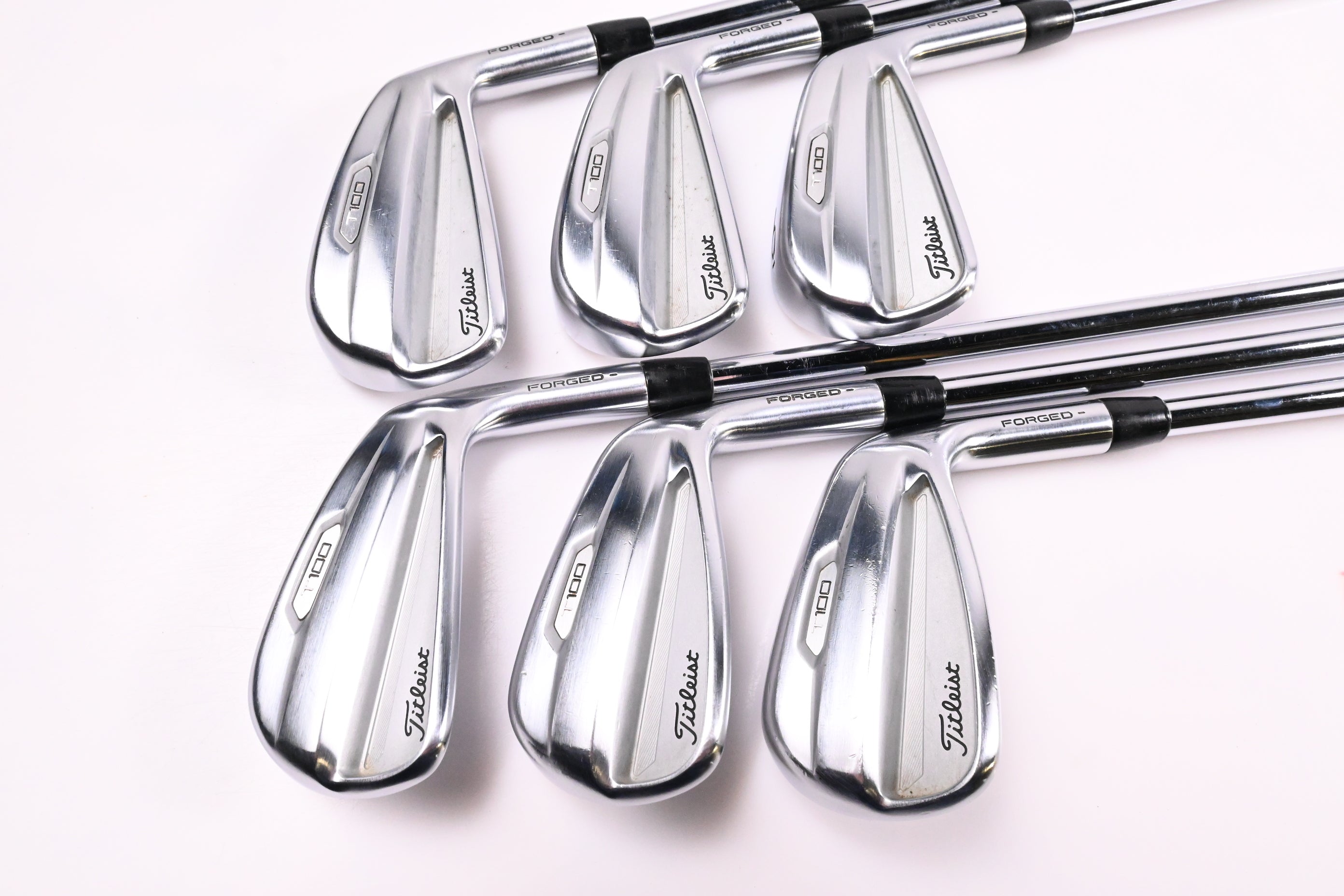 Titleist T100 2021 Irons / 4-9i / Stiff Flex Project X Precision Shafts
