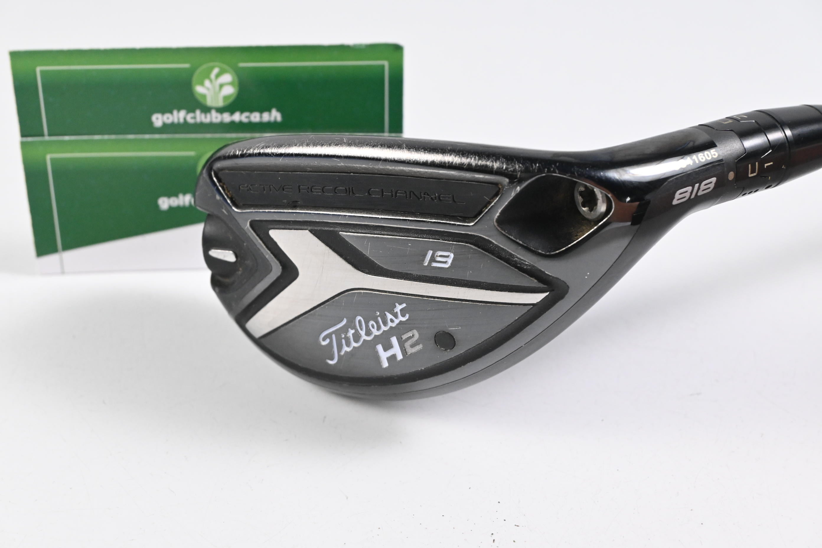 Titleist 818 H2 #3 Hybrid / 19 Degree / Stiff Flex Kuro Kage Black 60 Shaft
