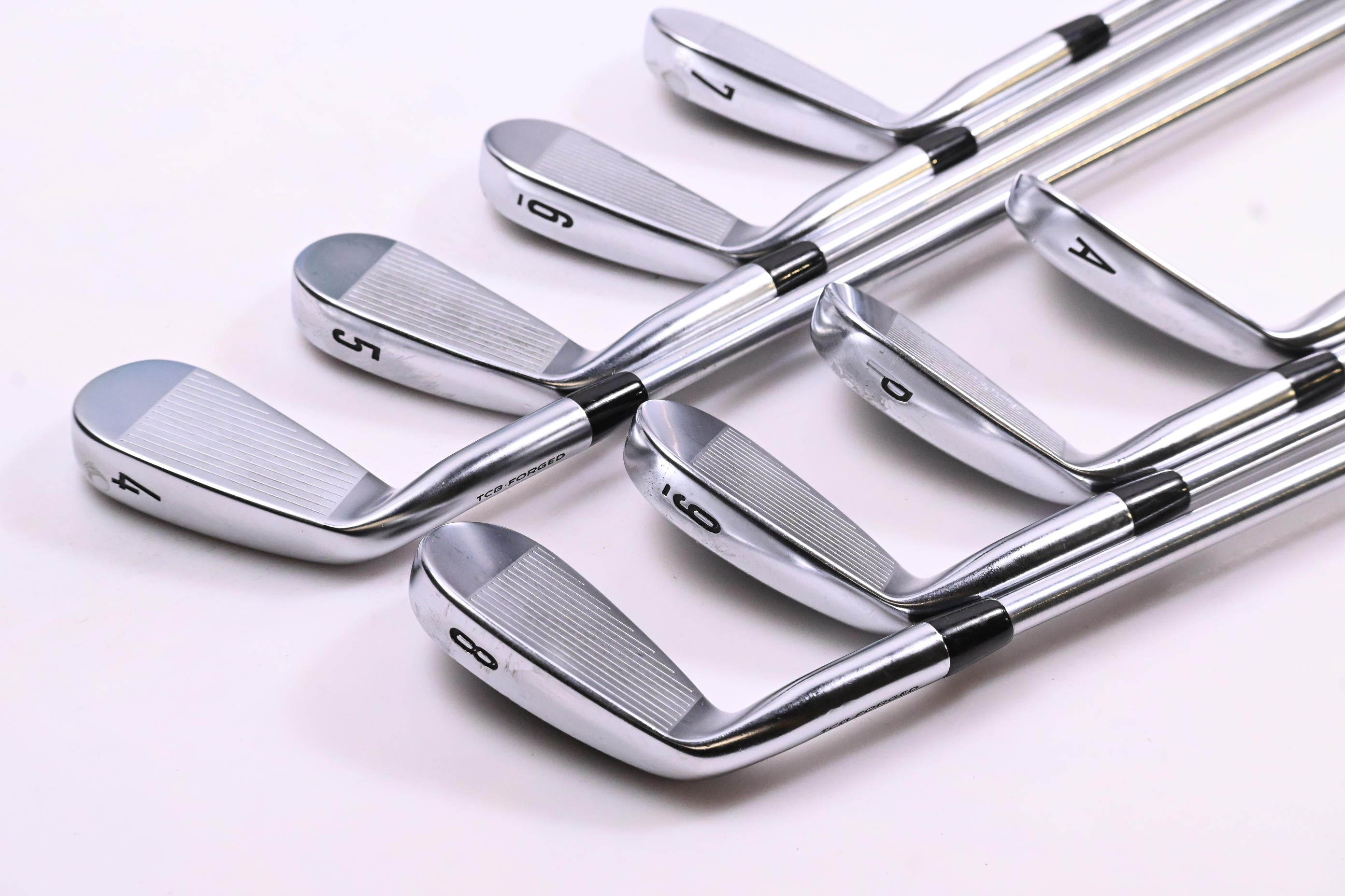 Callaway Apex TCB Irons / 4-PW+GW / Stiff Flex Project X IO 110 Shafts