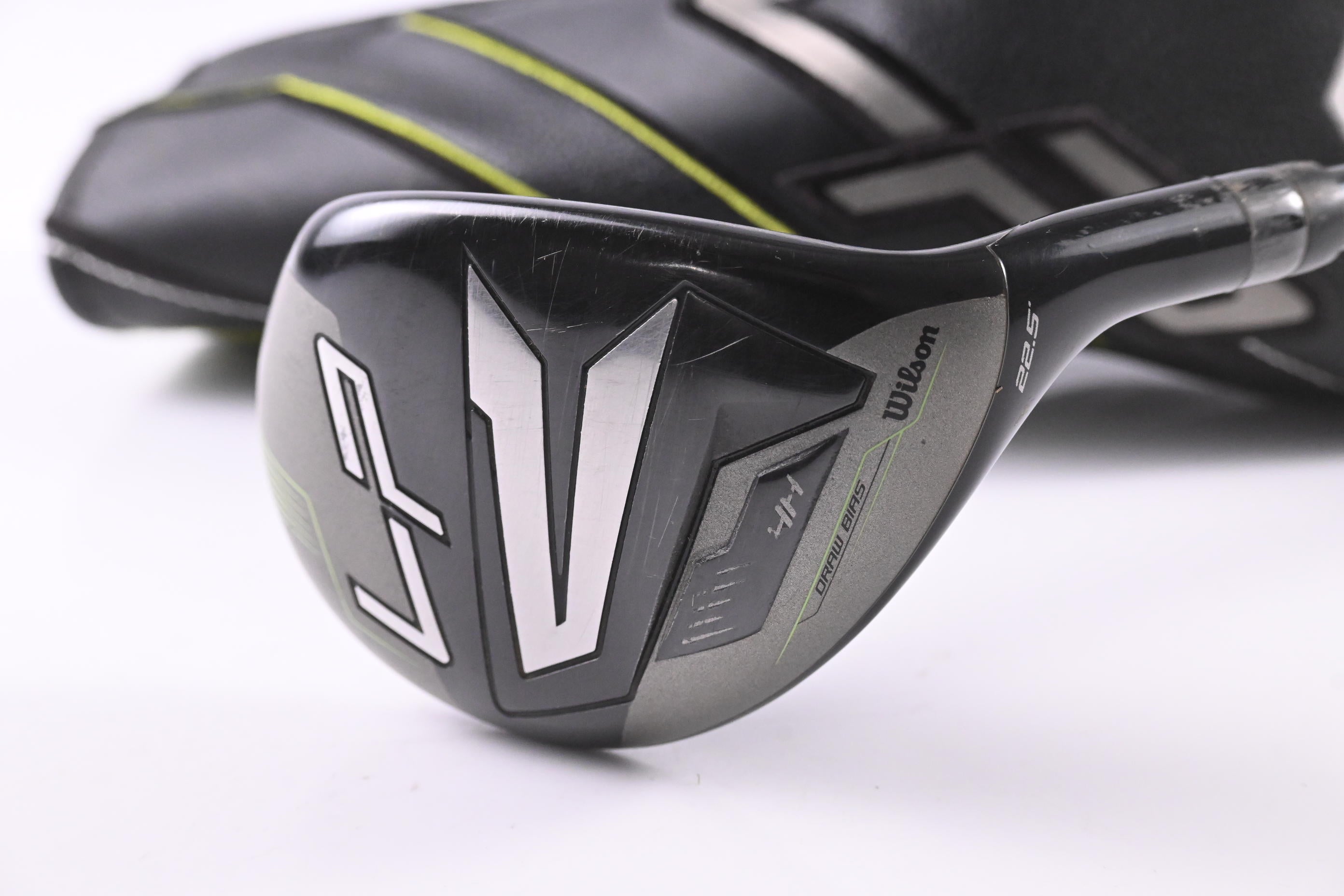 Ladies Wilson Launch Pad 2022 #4 Hybrid / 22.5 Degree / Ladies Flex Recoil Dart
