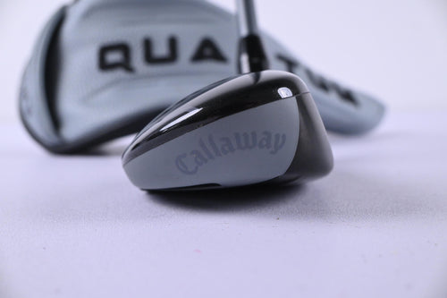 Callaway Quantum Max #3 Hybrid / 19 Degree / Regular Flex Denali Frost Silver 60