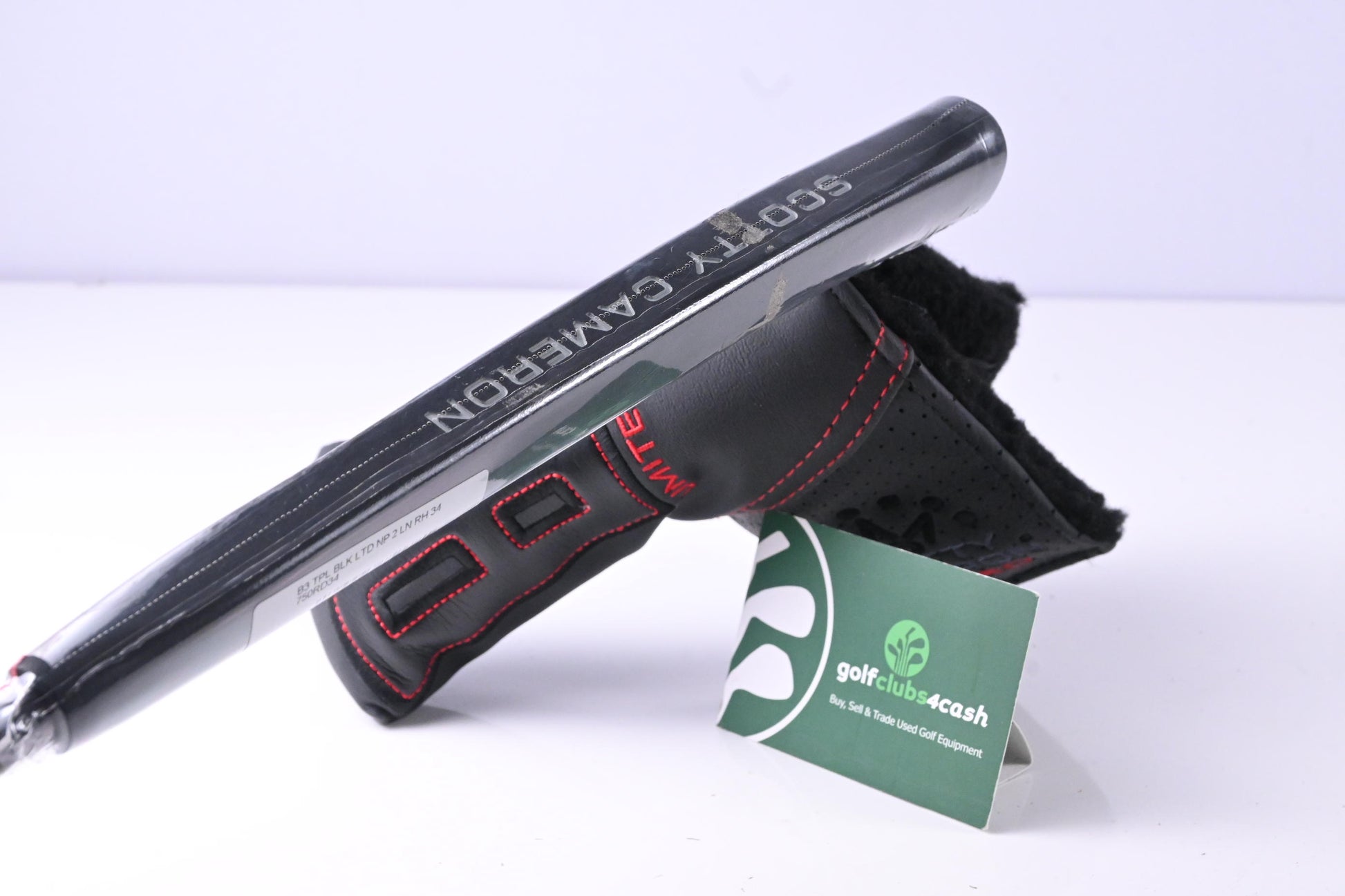 Scotty Cameron Triple Black Design Newport 2 LN Putter / 34 Inch