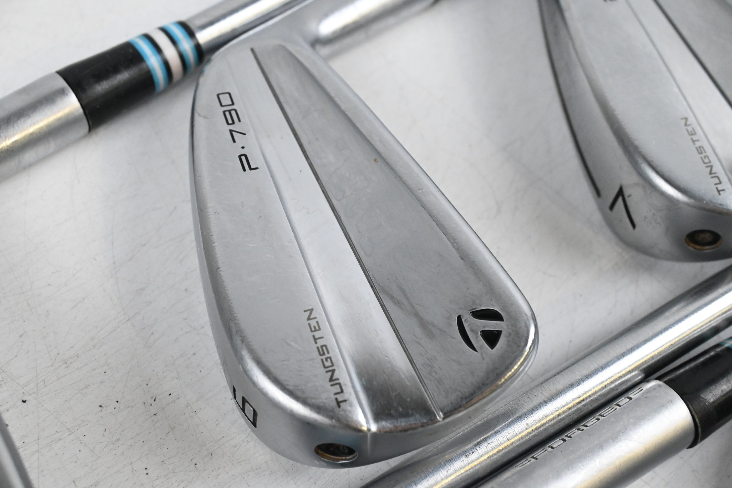 Taylormade P790 2023 Irons / 5-PW / Stiff Flex Project LS 120 Shafts