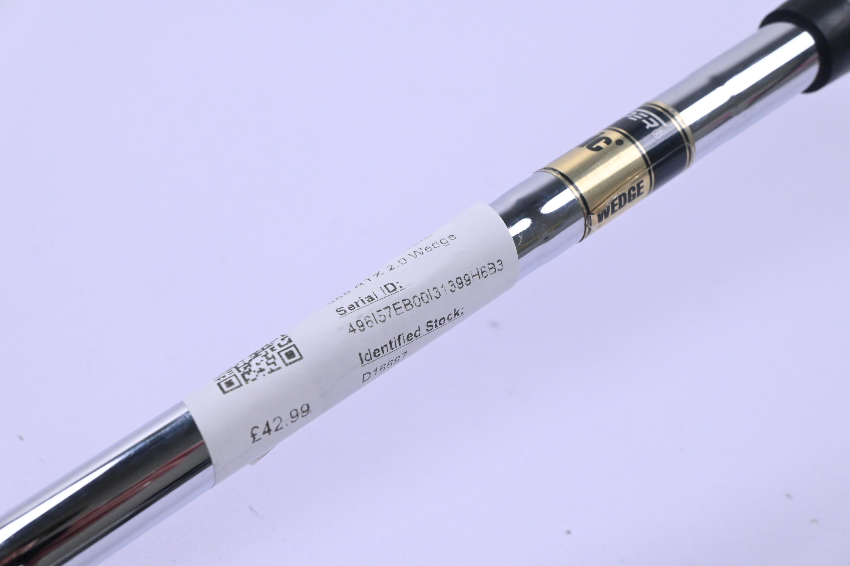 Cleveland 588 RTX 2.0 Lob Wedge / 58 Degree / Wedge Flex Dynamic Gold Steel Shaft