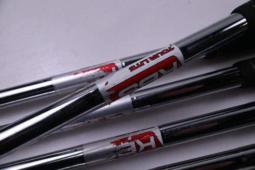 Taylormade Stealth Irons / 6-PW+SW / Stiff Flex KBS Tour Lote Shafts