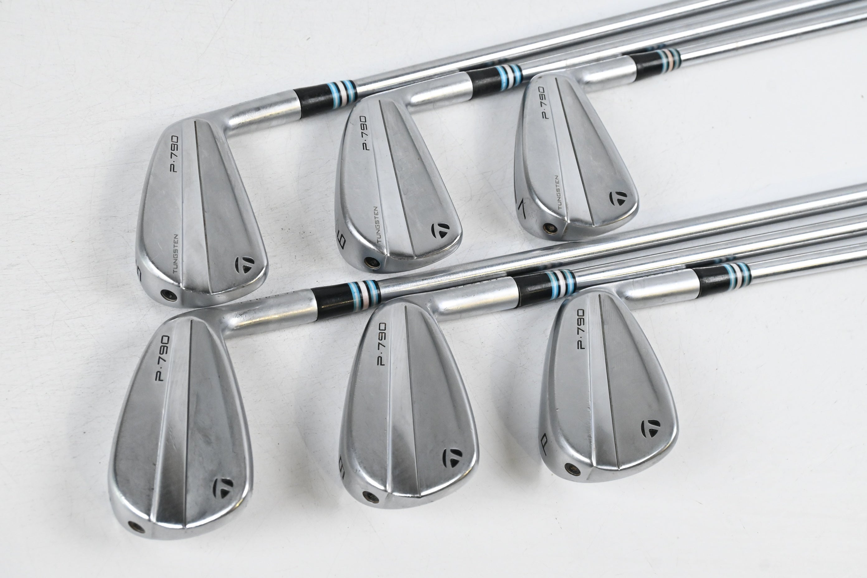 Taylormade P790 2023 Irons / 5-PW / Stiff Flex Project LS 120 Shafts