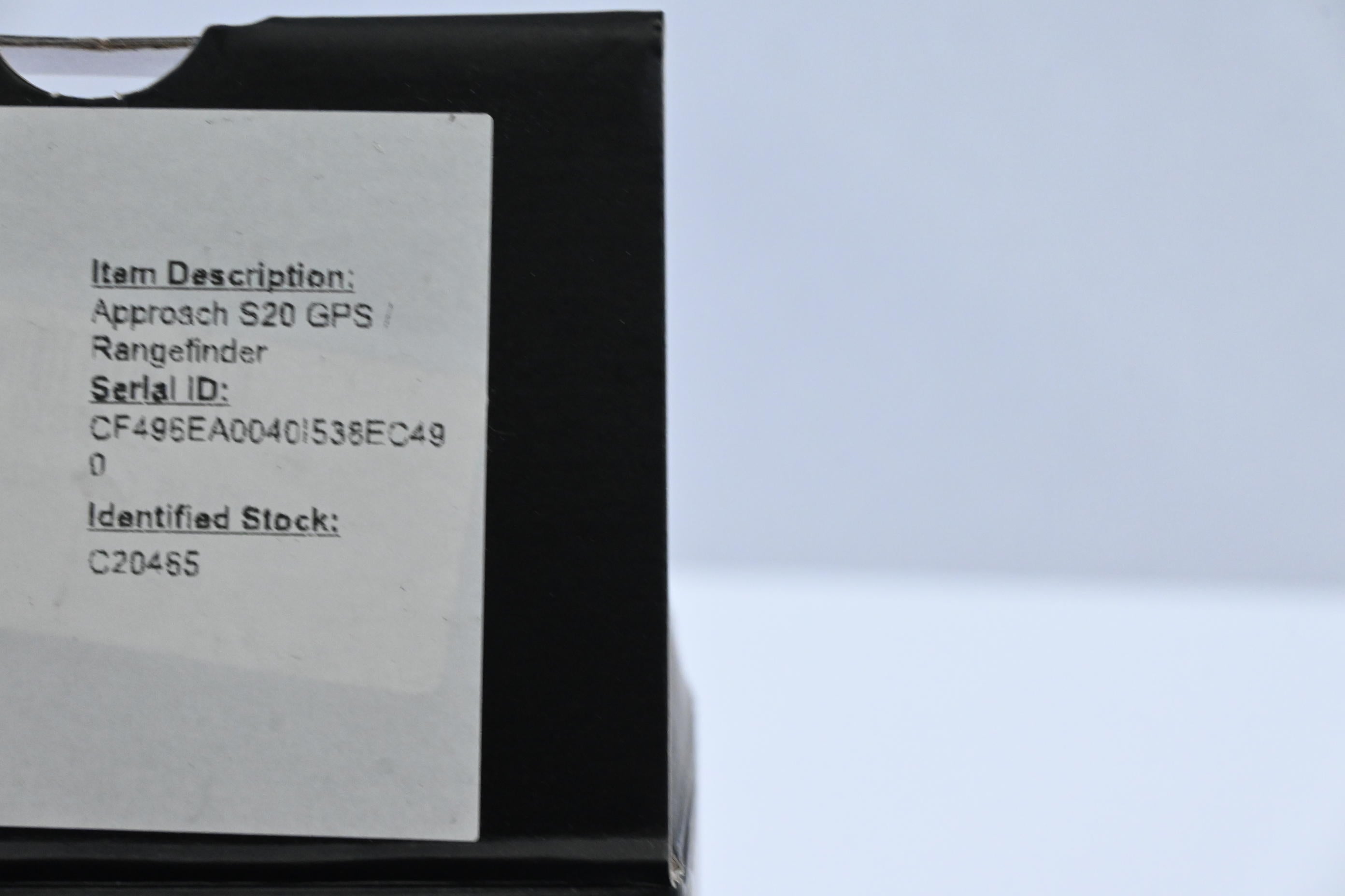 Garmin Approach S20 / GPS Watch