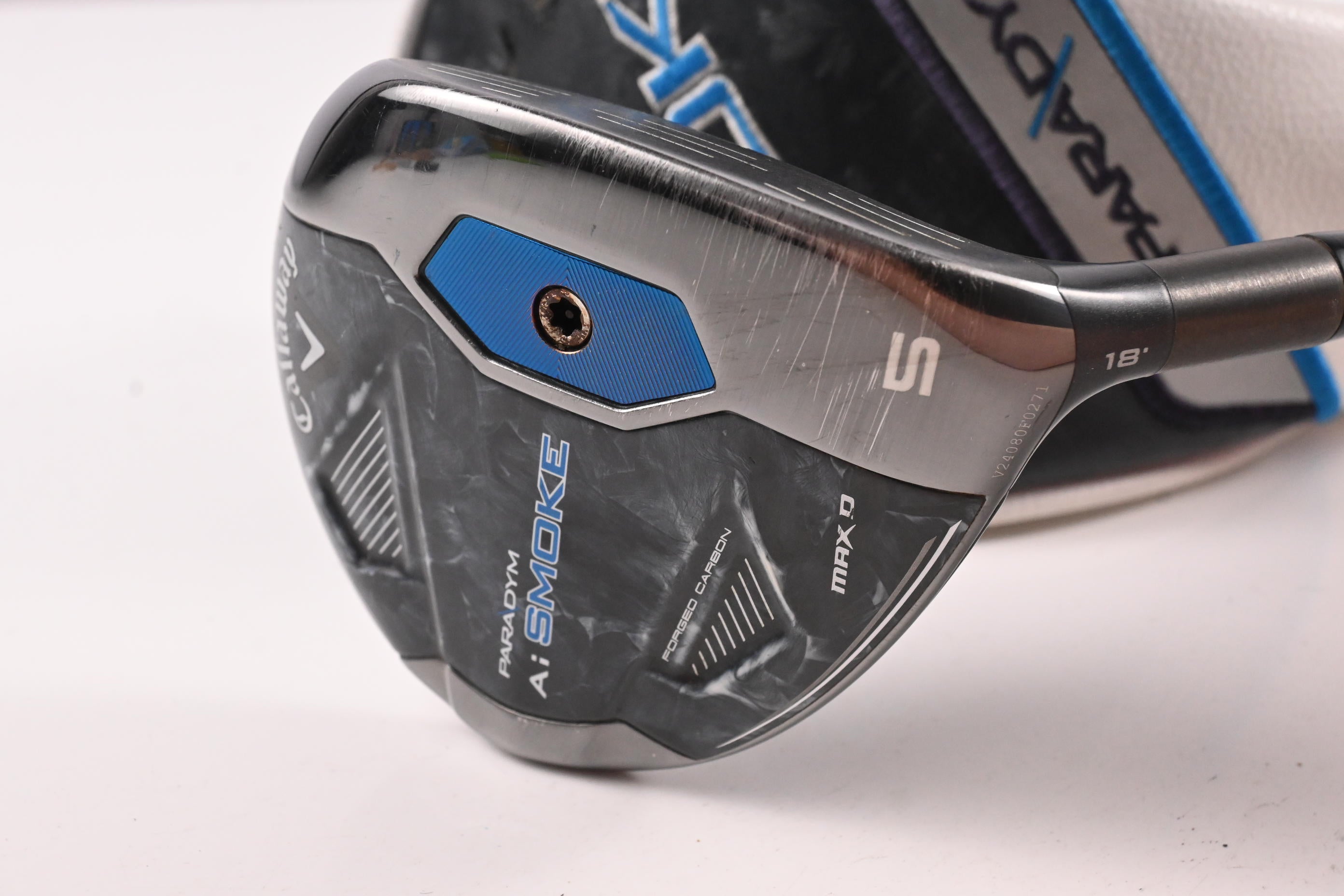 Ladies Callaway Paradym Ai Smoke Max D #5 Wood / 18 Degree / Ladies Flex Cypher