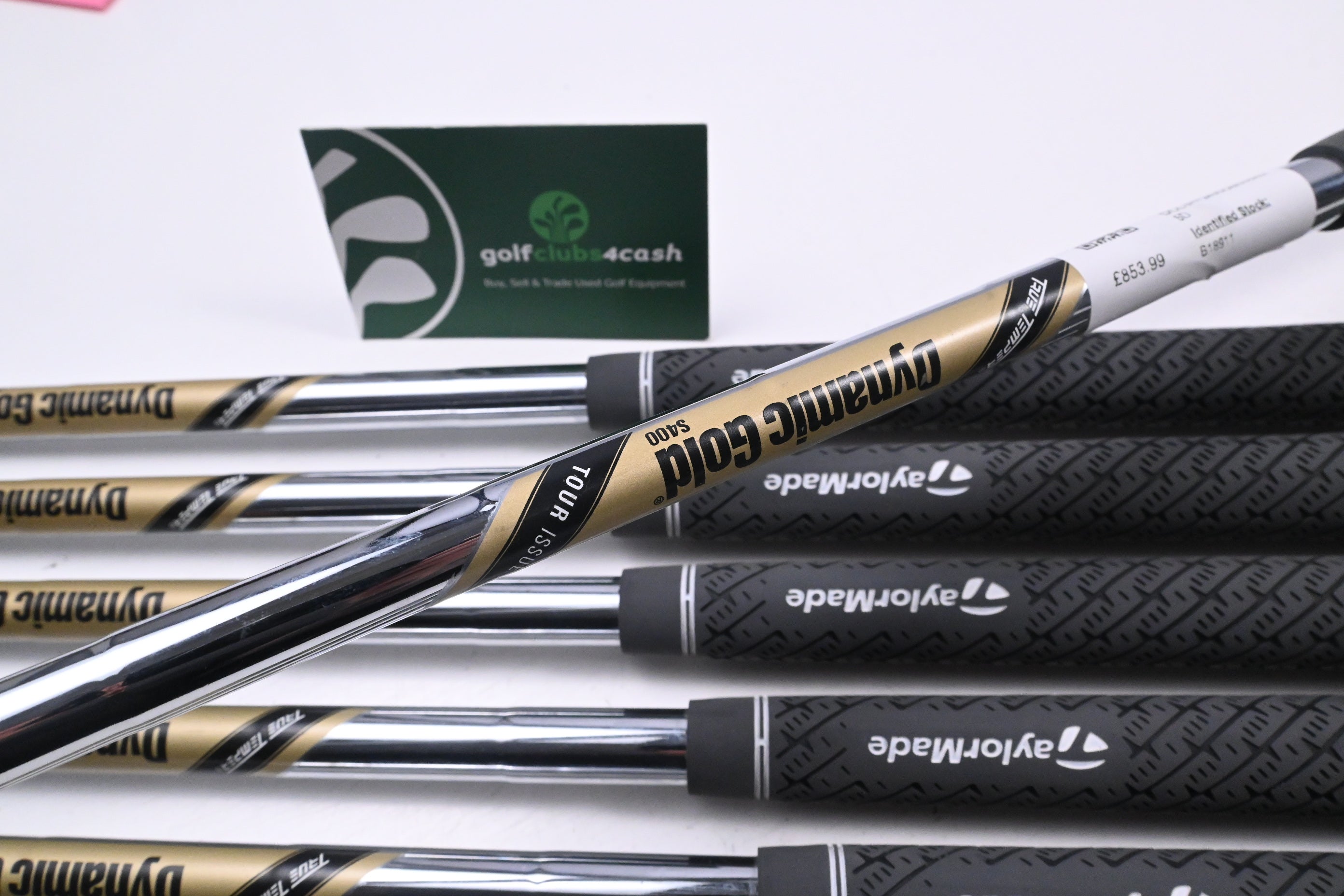 Taylormade P790 2021 Irons / 4-PW+AW / Stiff Flex Dynamic Gold S400 Shafts