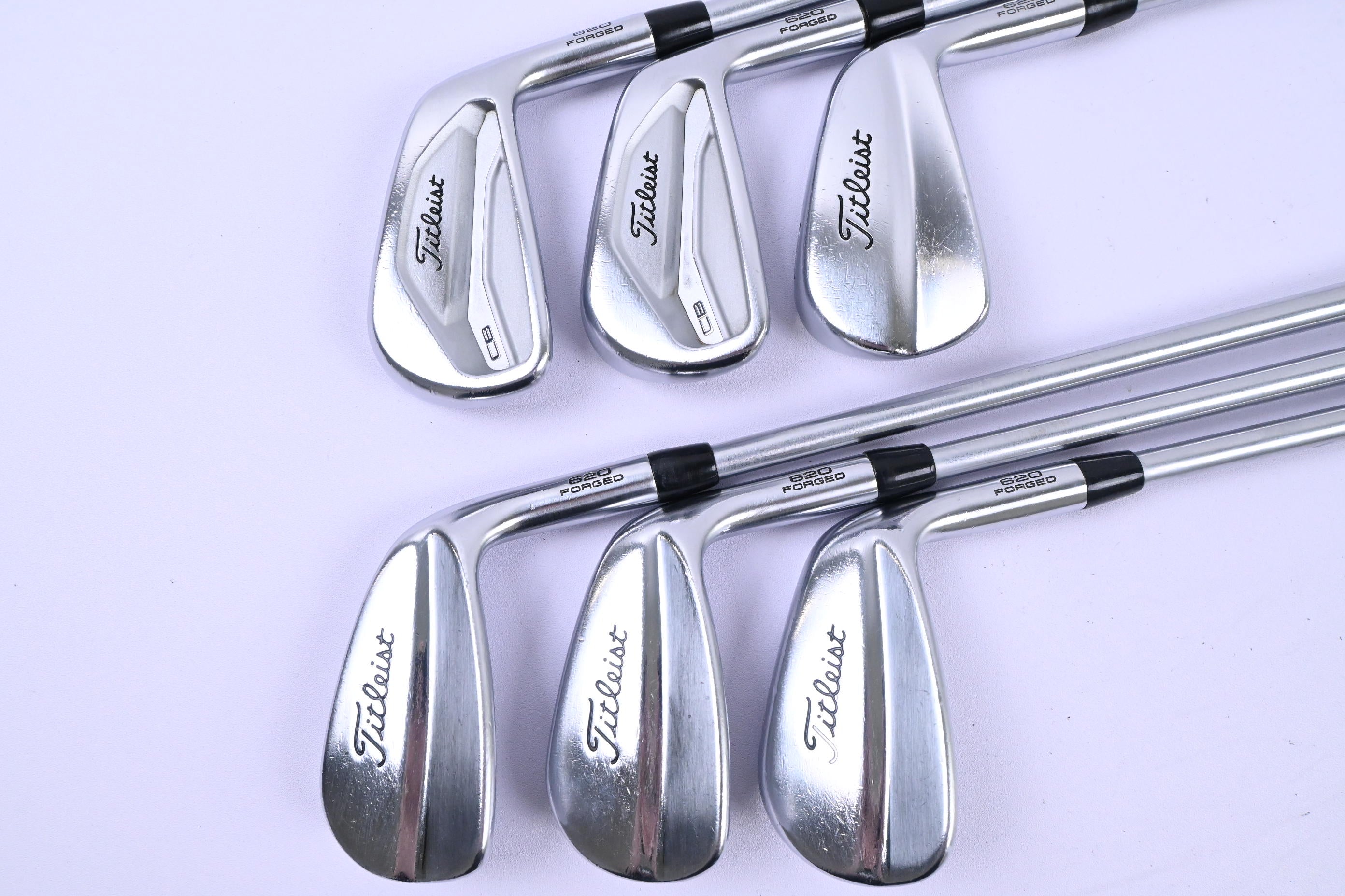 Titleist MB 620/CB 620 Combo Irons / 5-PW / Stiff Flex Project X IO 110 Shafts