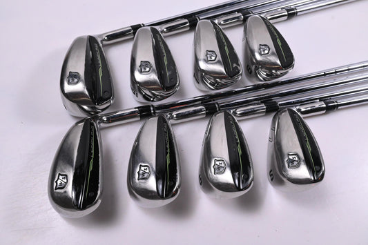 Wilson Launch Pad 2022 Irons / 5-PW+GW+SW / UniFlex KBS MAX UltraLite Shaft